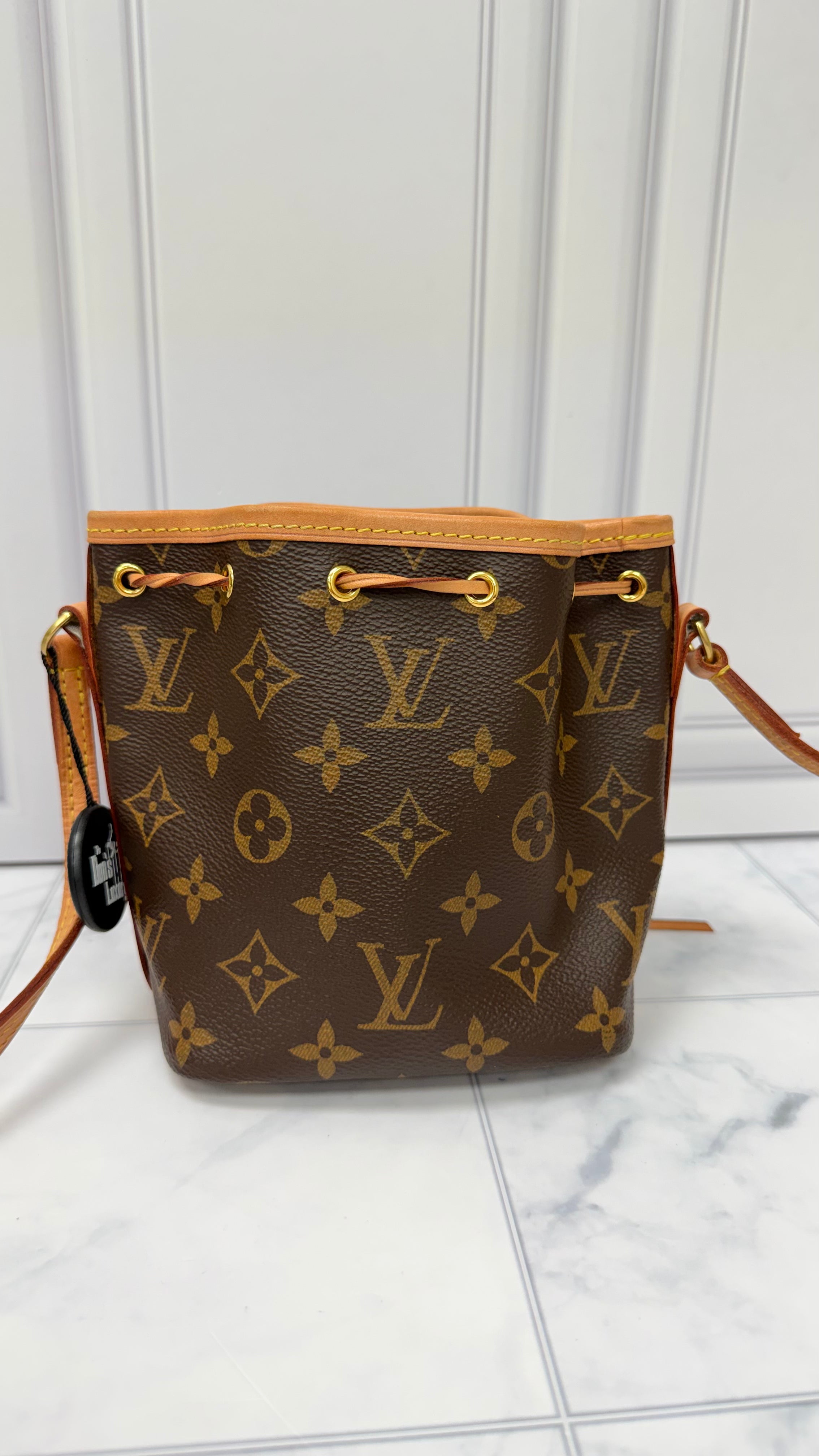 *DONS DROP* Louis Vuitton Monogram Nano Noe Bucket Shoulder Bag