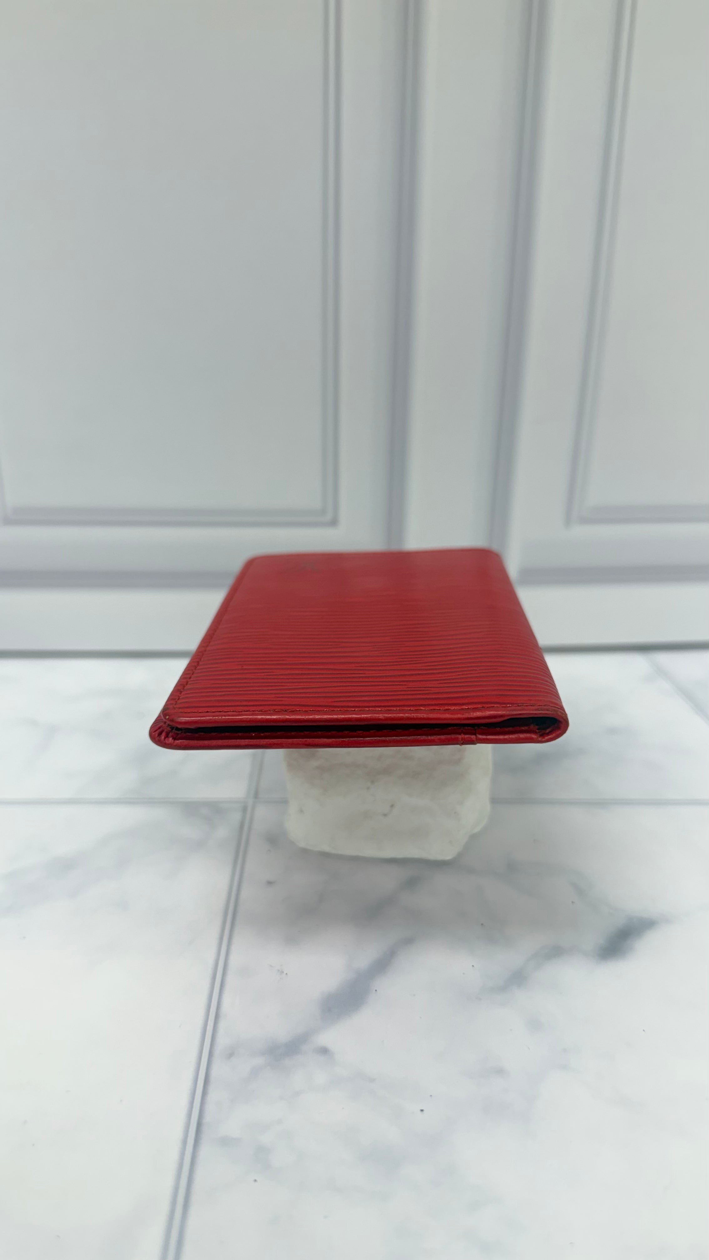 Louis Vuitton Red Epi Leather Pocket Organizer