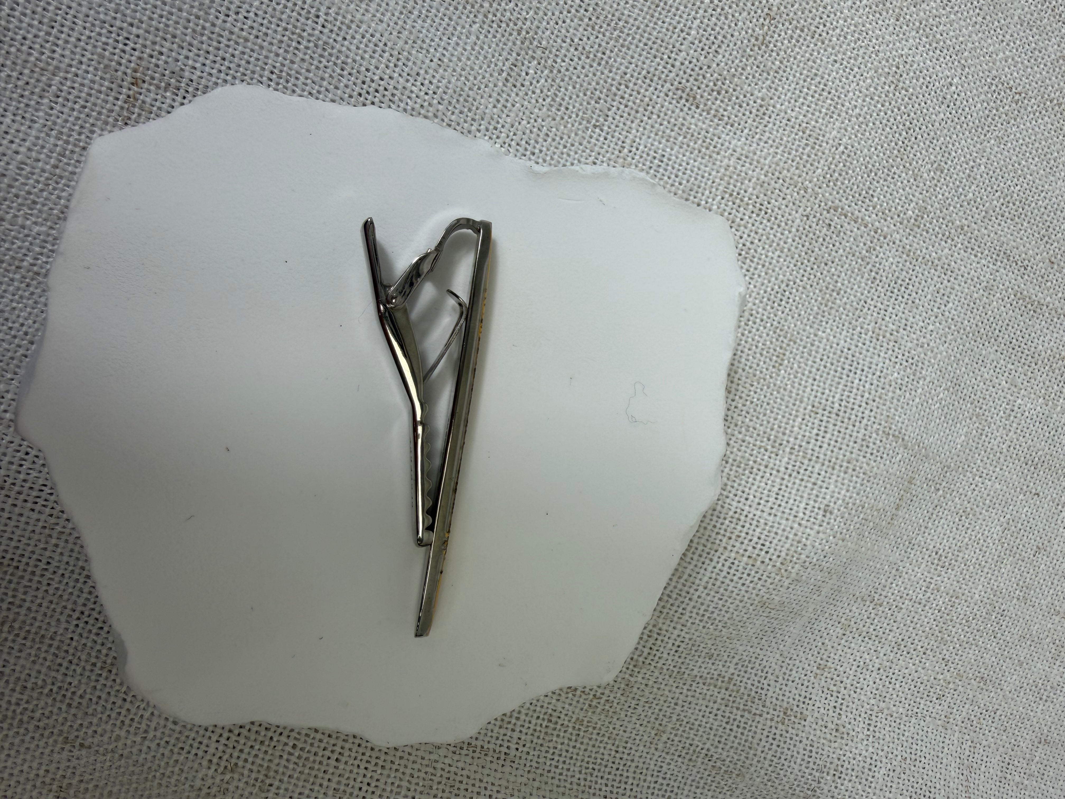 Burberry Two Tone Tie Clip & Cufflinks