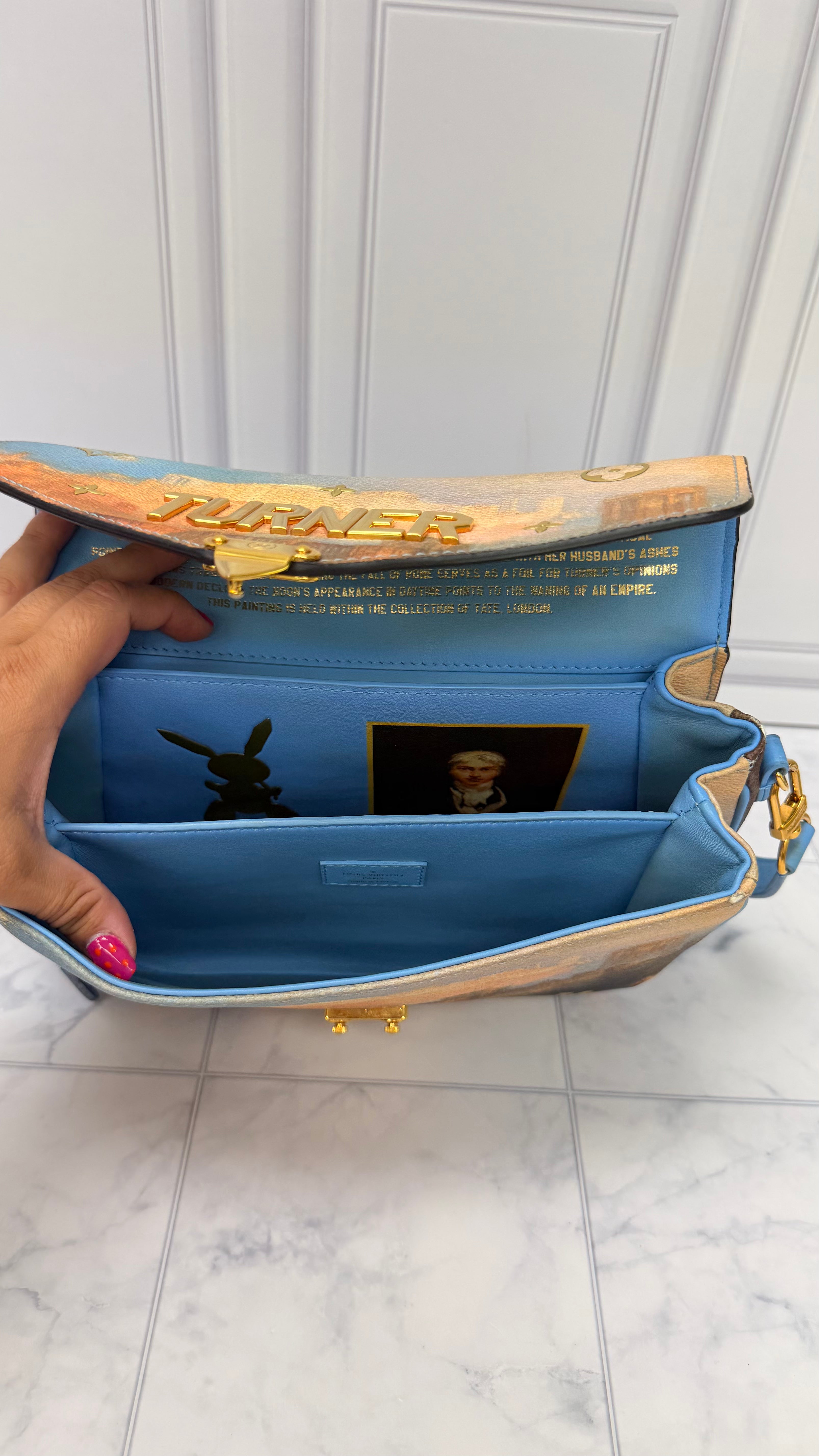Louis Vuitton x Jeff Koons Painting Print Coated Canvas Pochette Metis Crossbody Bag