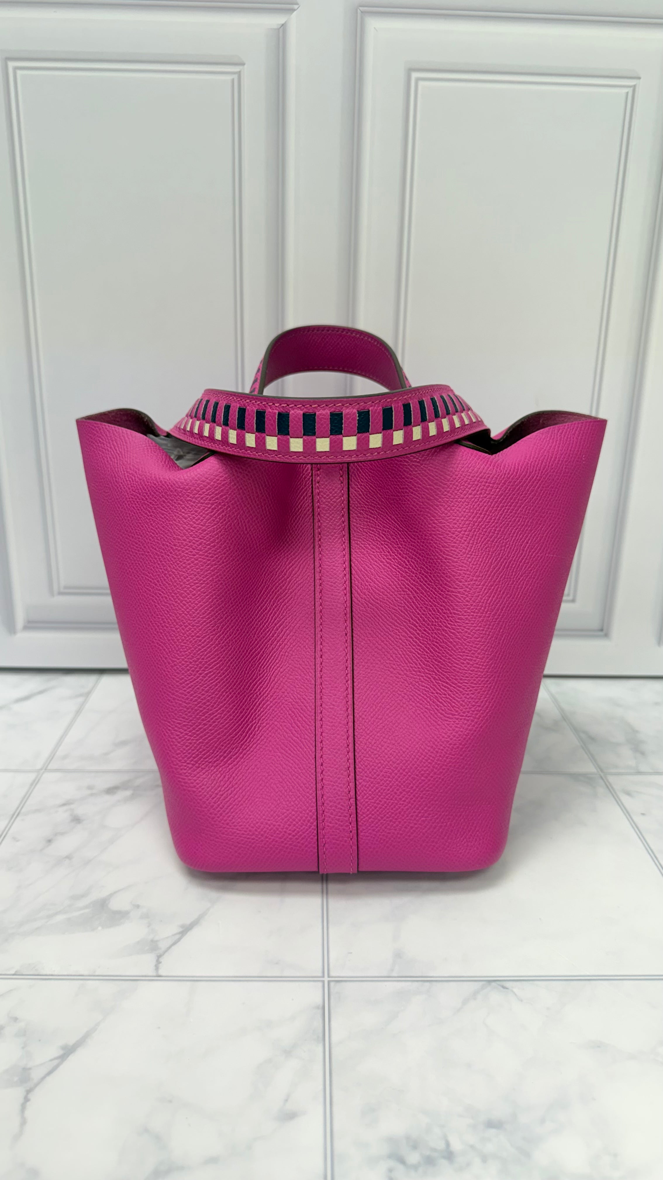 Hermes Picotin Lock Bag Tressage Epsom PM
