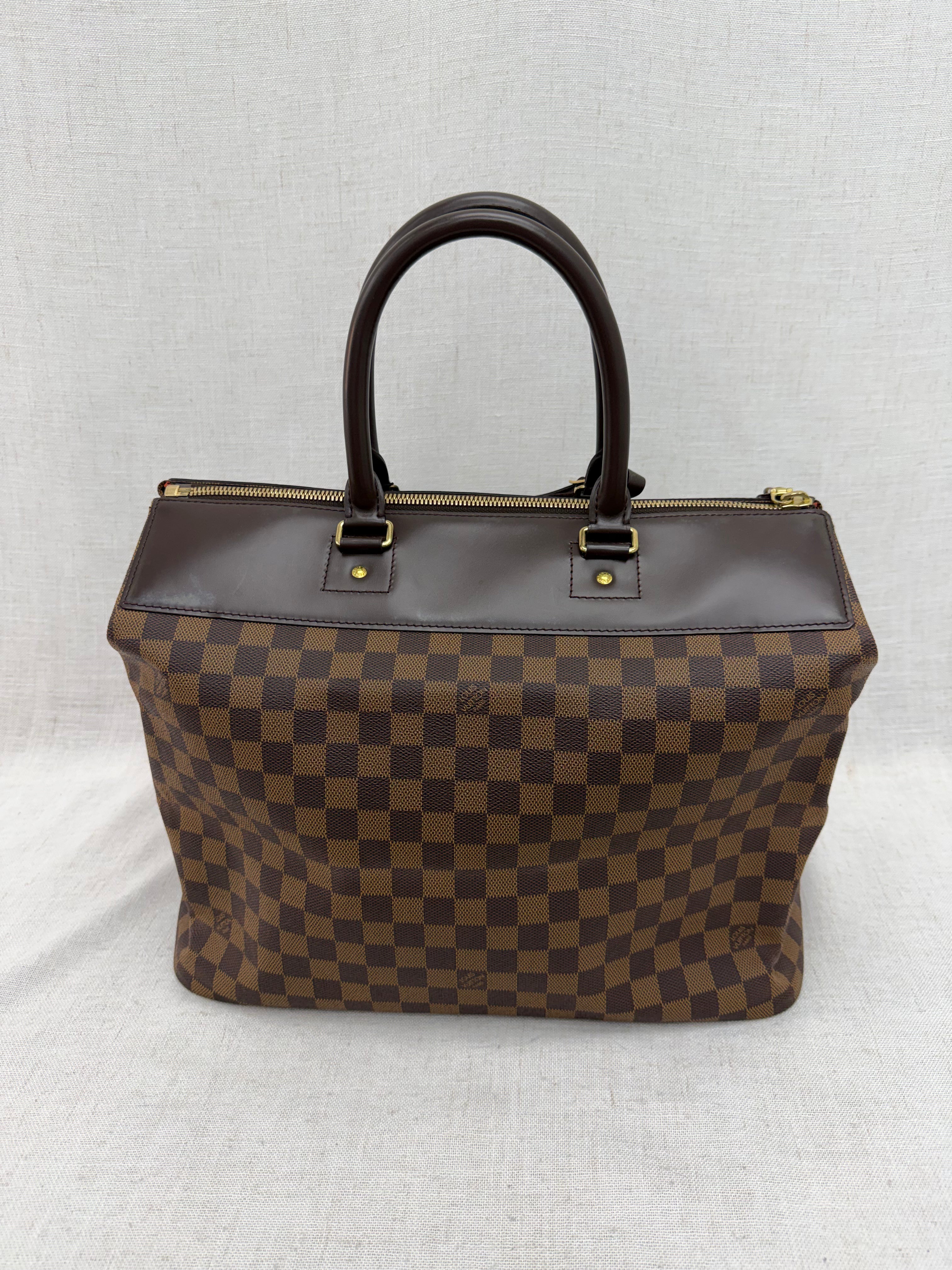 Louis Vuitton Damier Ebene Greenwich PM Travel Bag