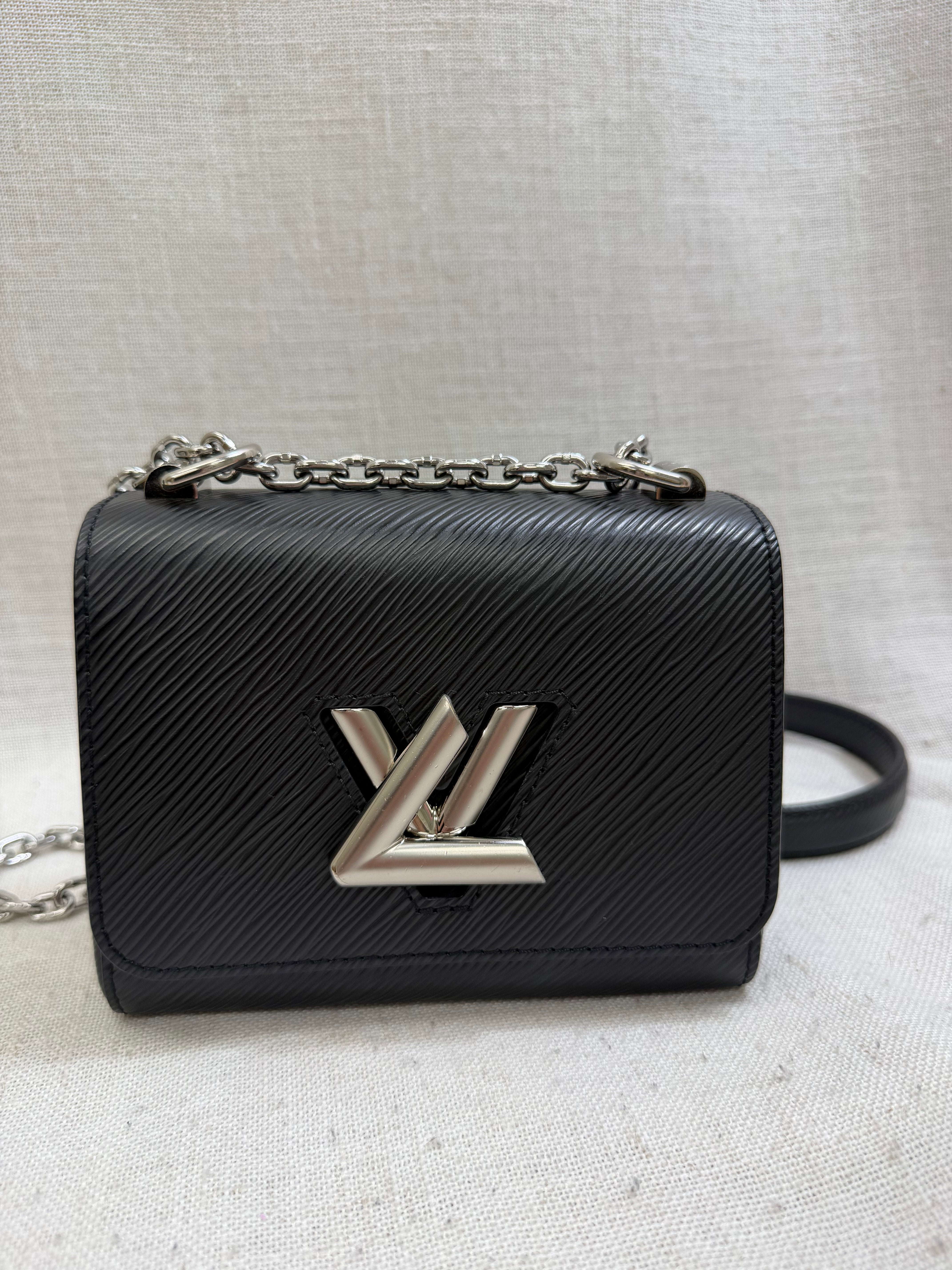 BRAND NEW- Louis Vuitton Black Epi Leather Twist Mini Handbag