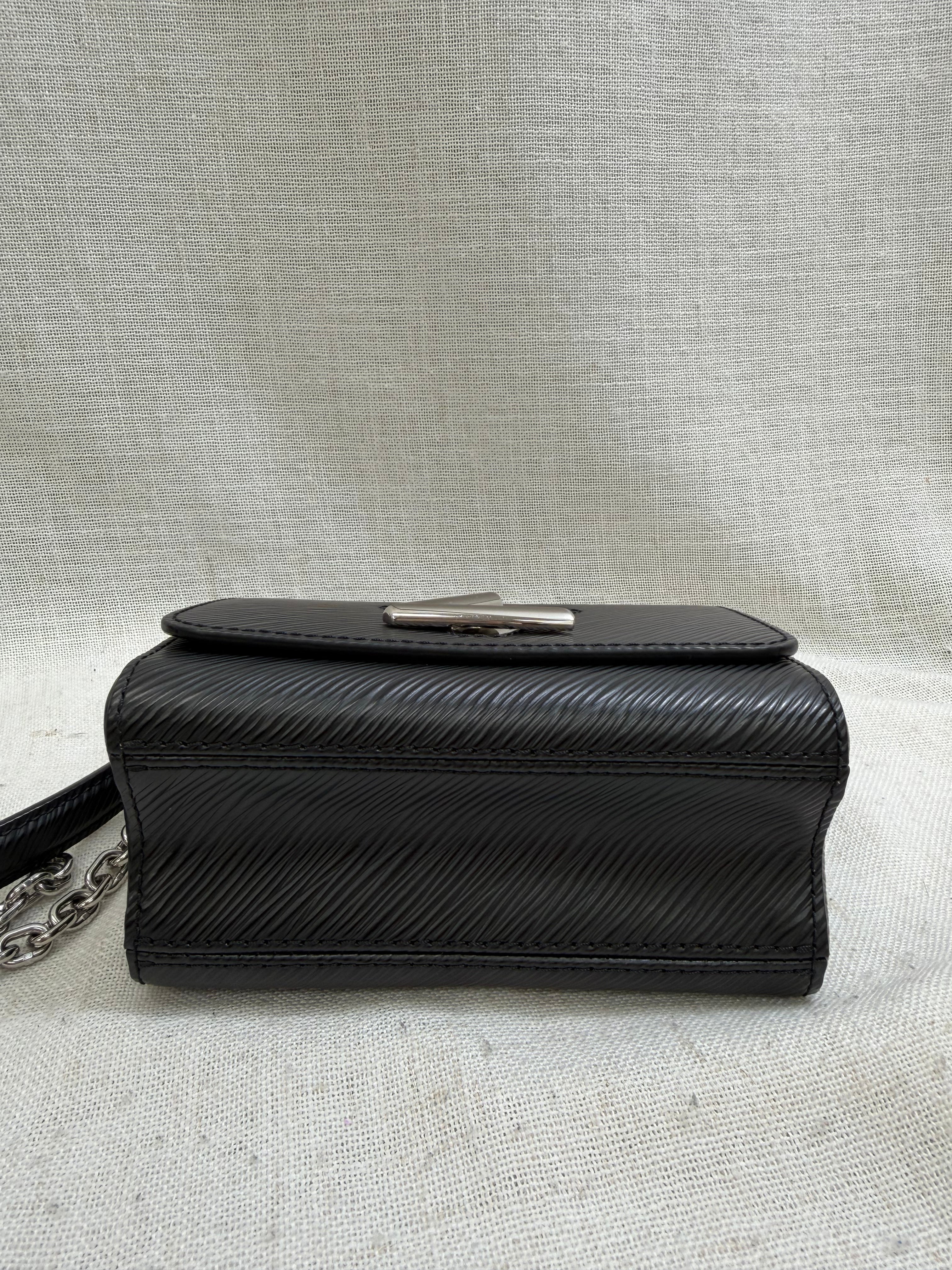 BRAND NEW- Louis Vuitton Black Epi Leather Twist Mini Handbag