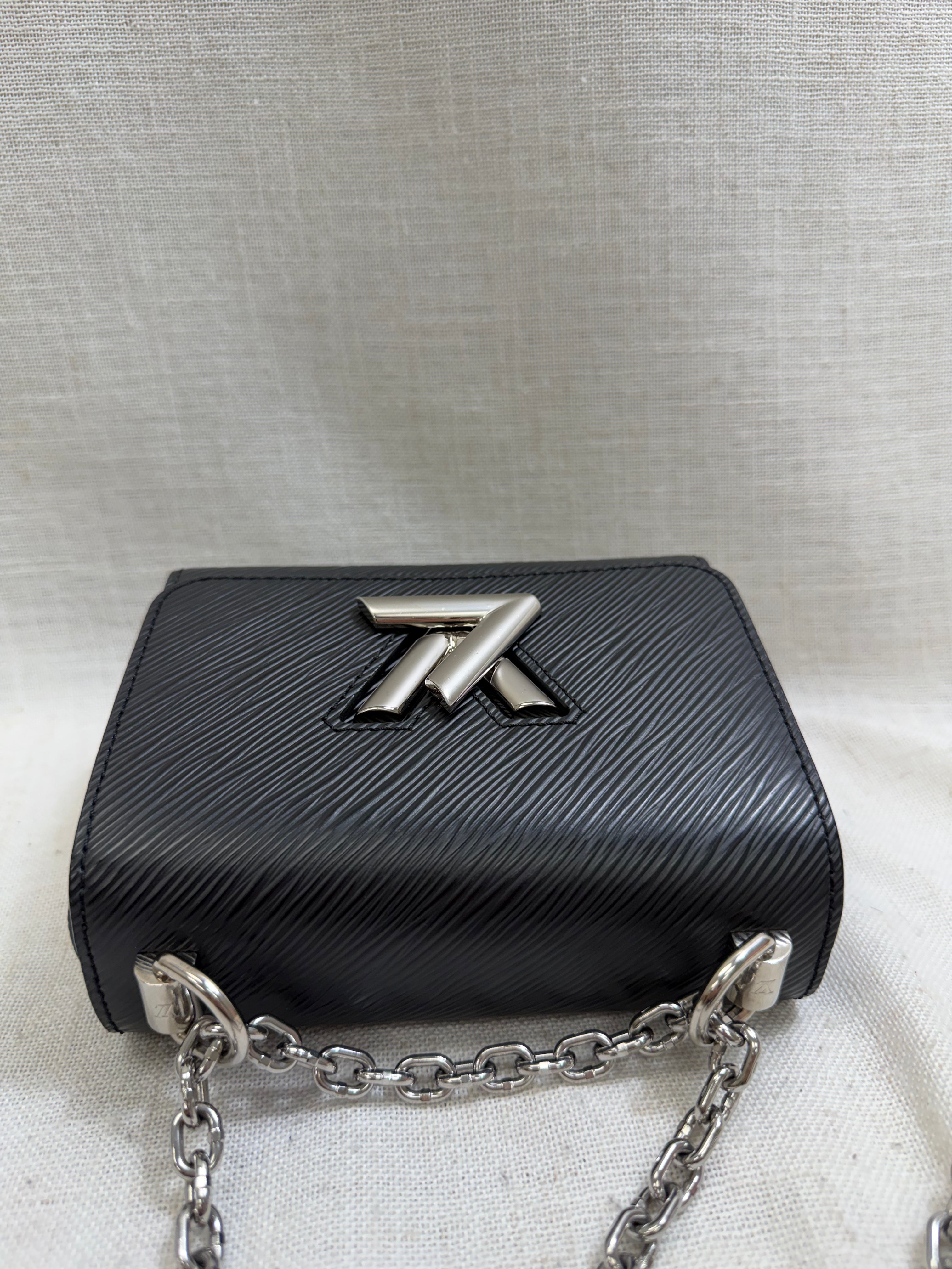 BRAND NEW- Louis Vuitton Black Epi Leather Twist Mini Handbag