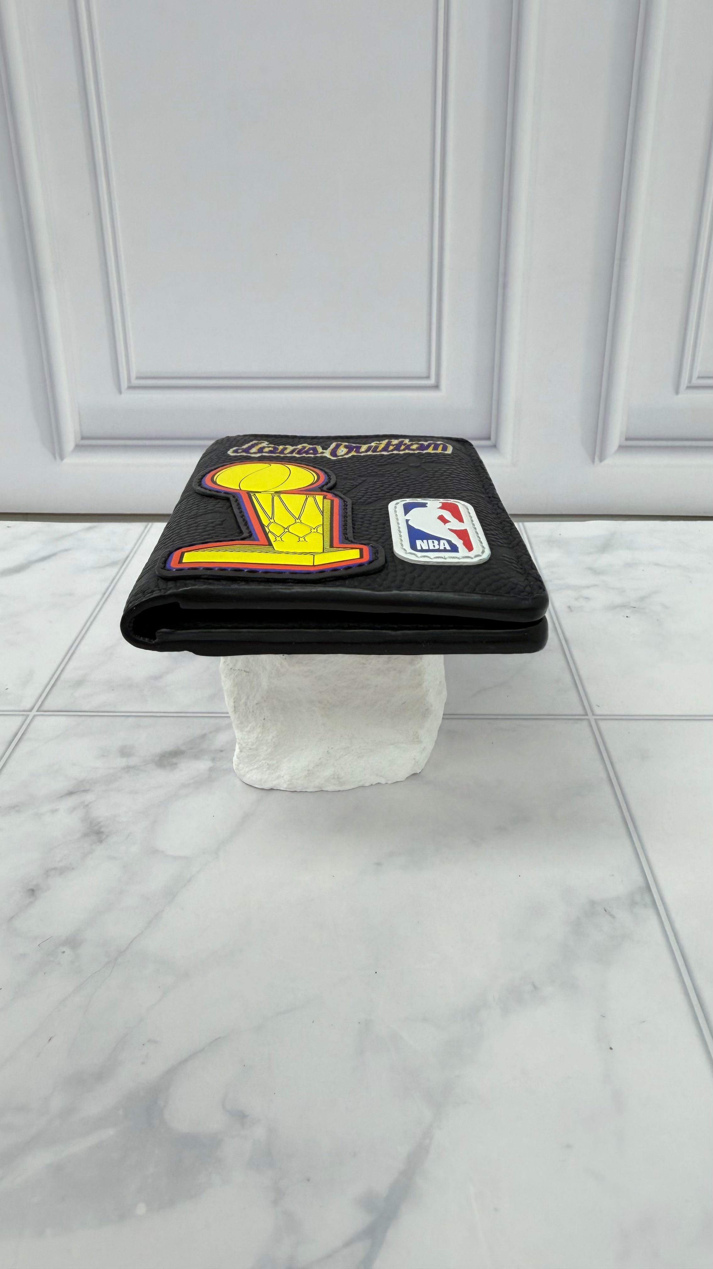 Louis Vuitton x NBA Black Taurillon Leather Pocket Organizer