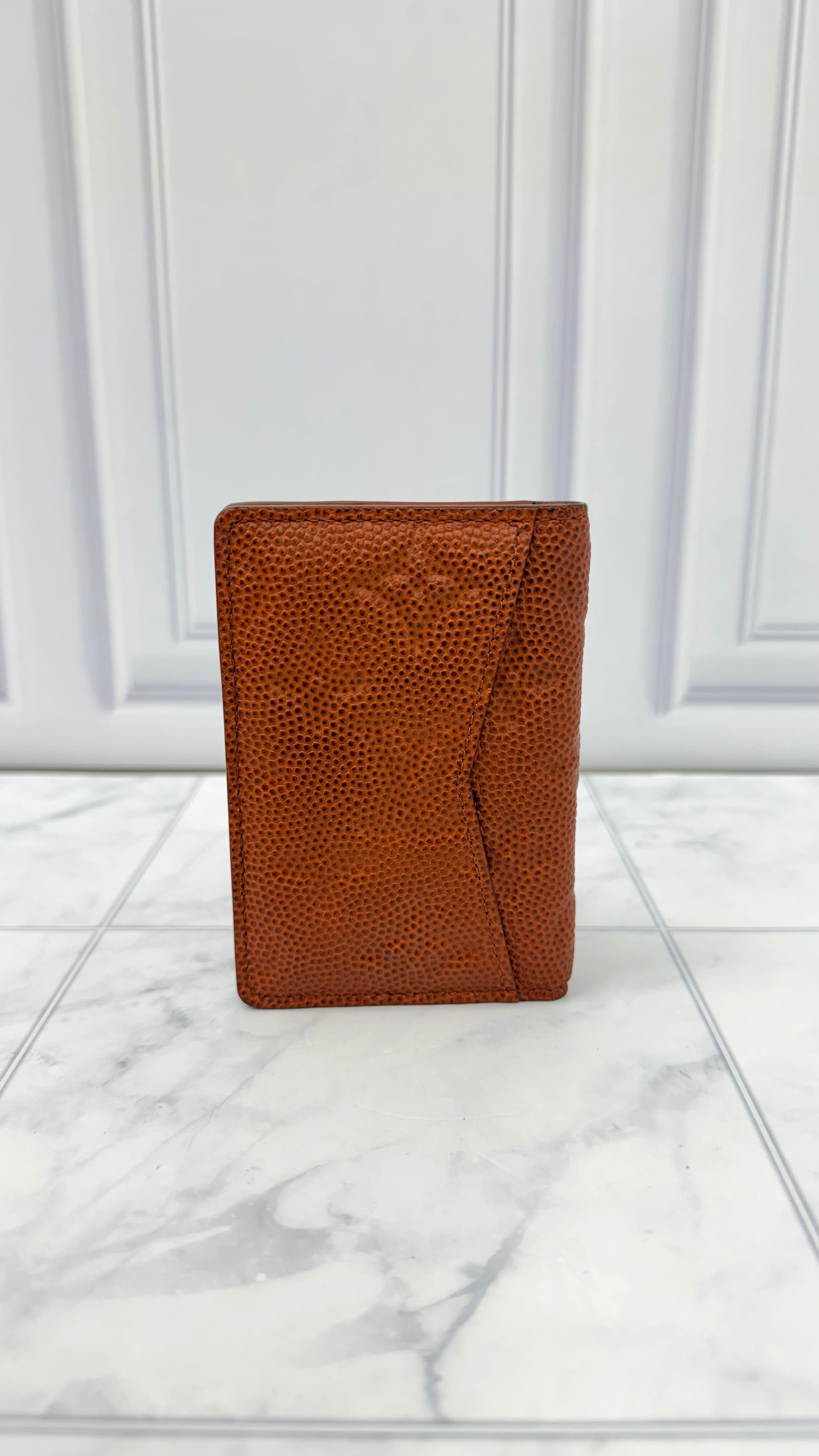 Louis Vuitton x NBA Brown Basketball Leather Pocket Organizer