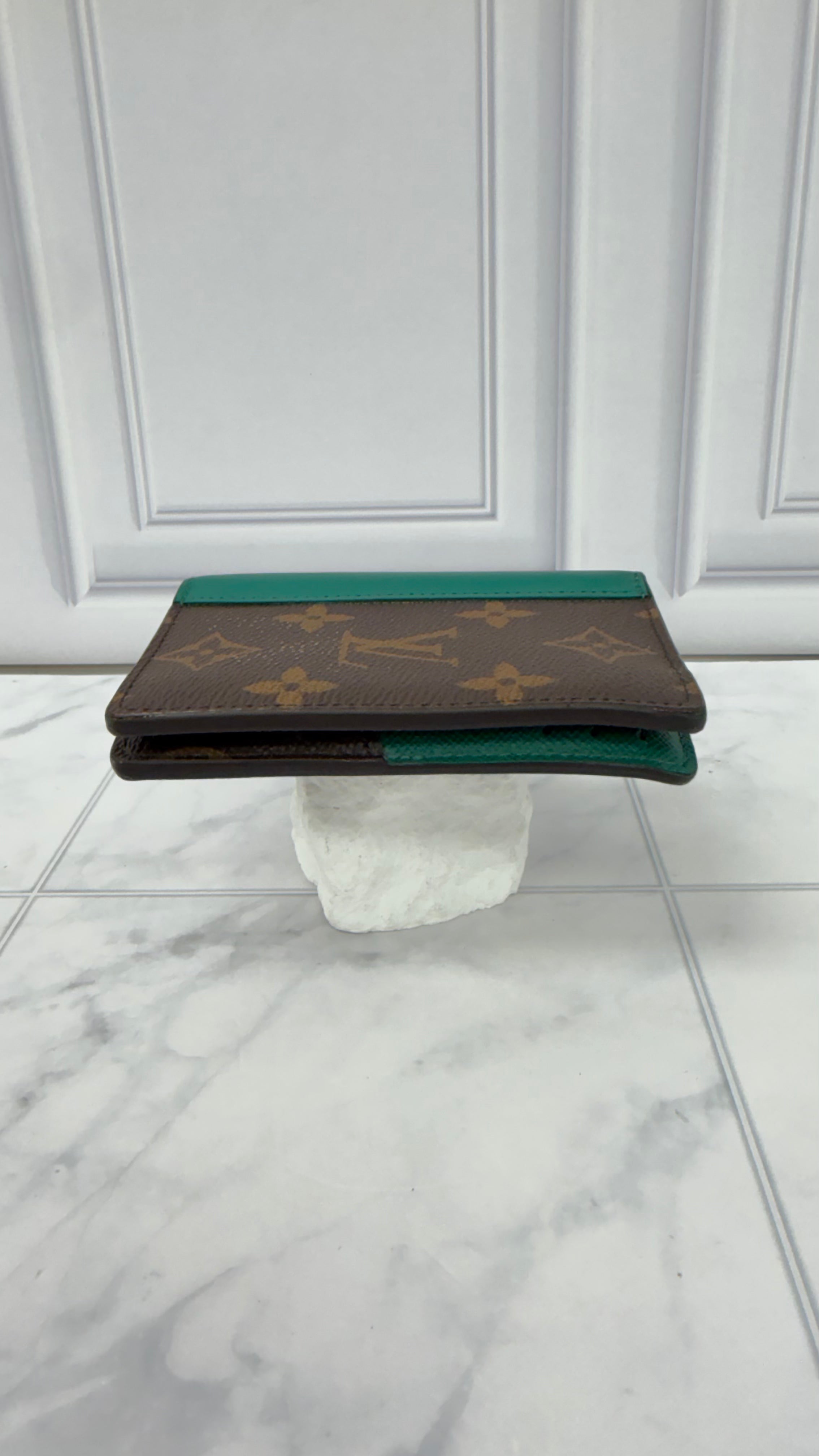 Louis Vuitton Monogram Green Pocket Organizer