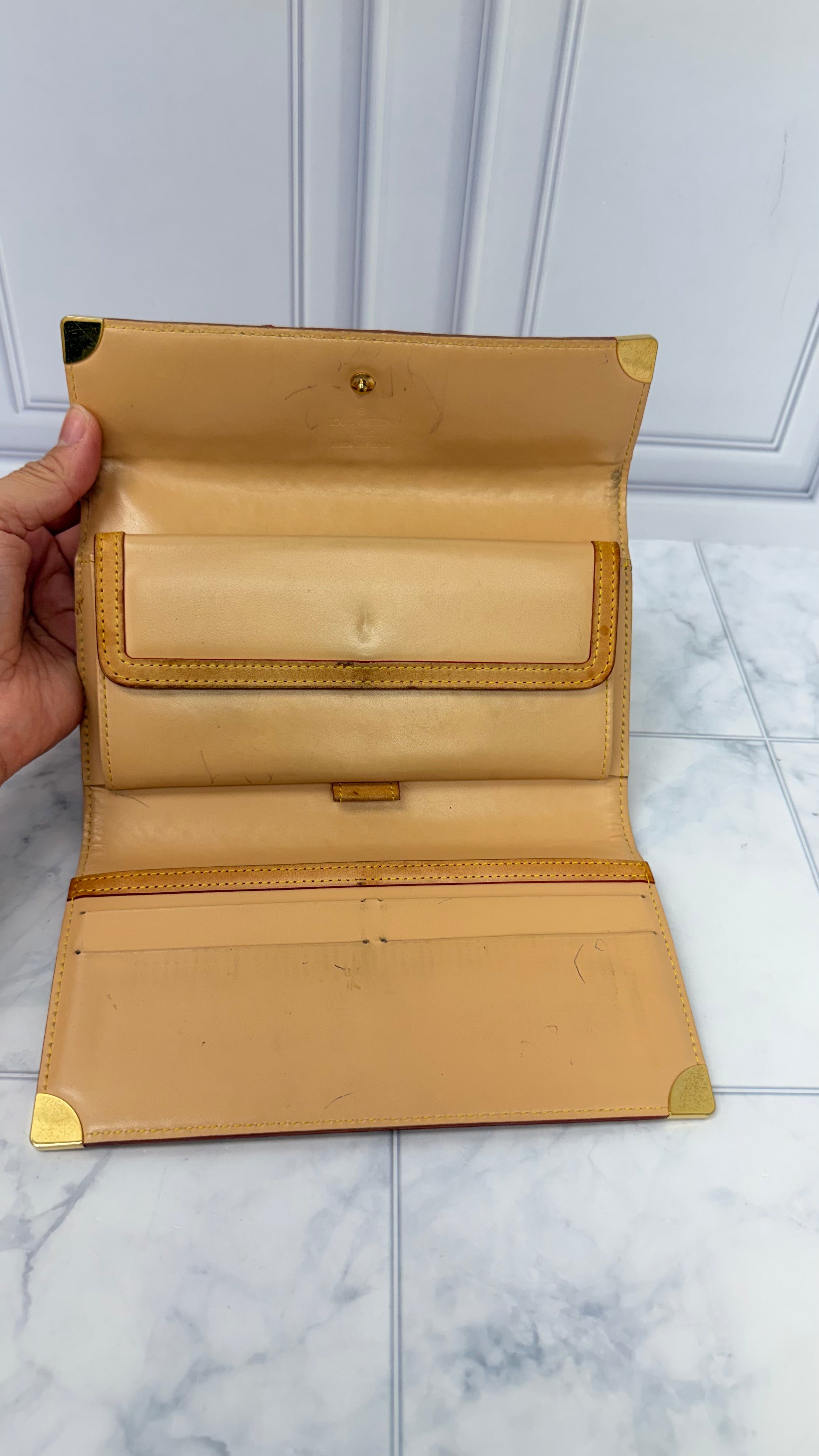 Louis Vuitton White Multicolor Monogram Porte Tresor International Wallet