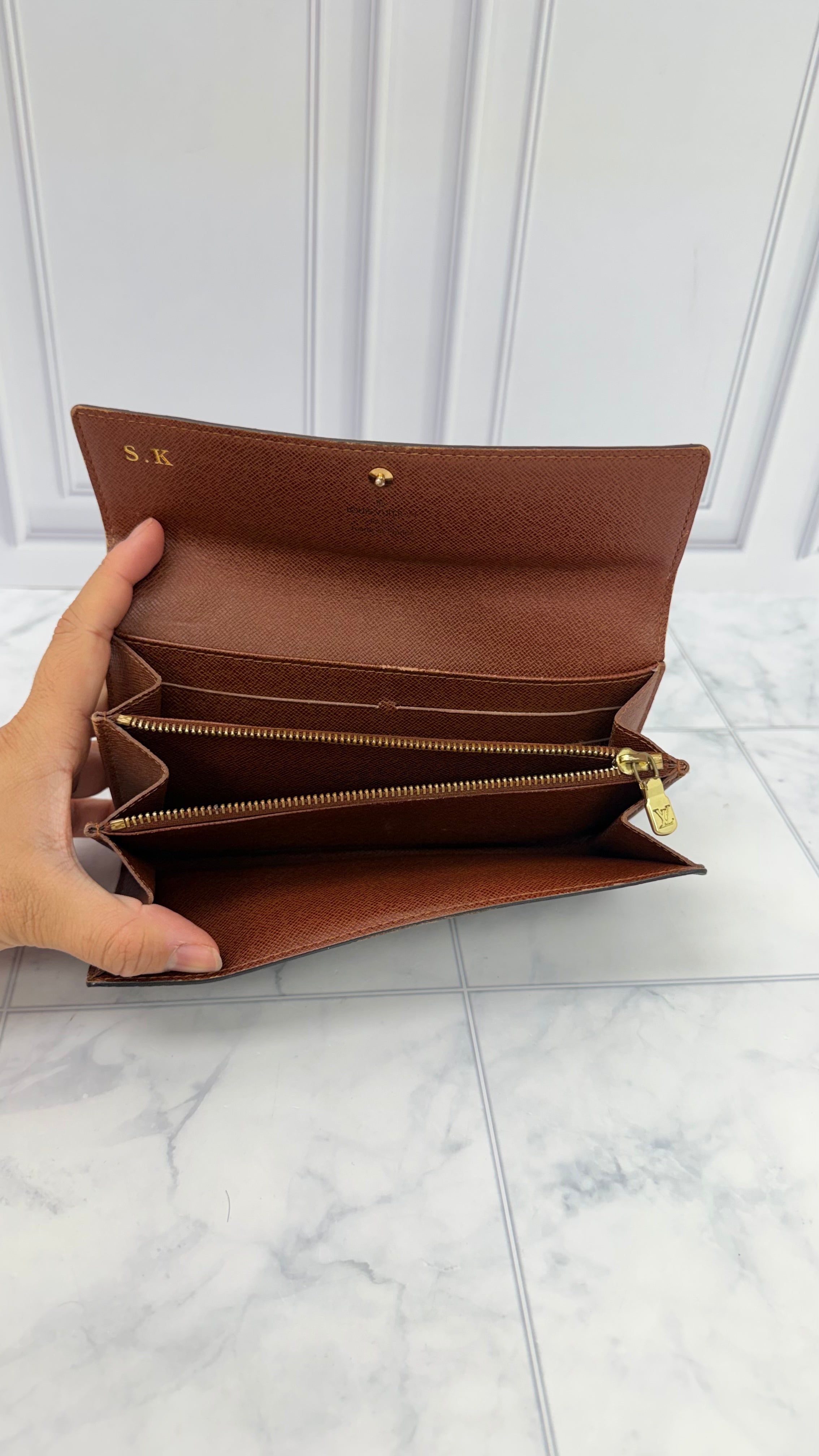Louis Vuitton Monogram Sarah Wallet