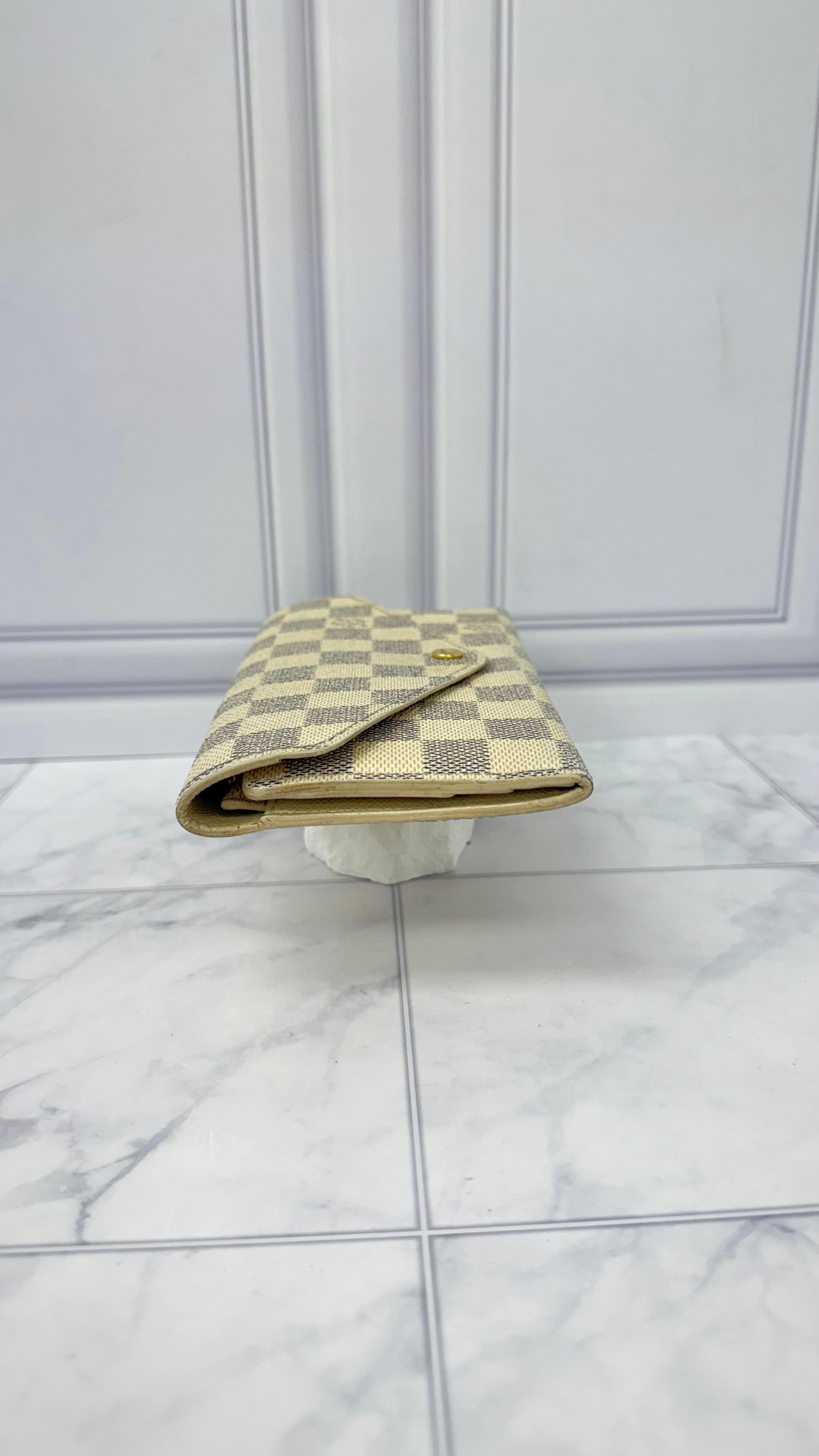 Louis Vuitton Damier Azur Josephine Trifold Wallet