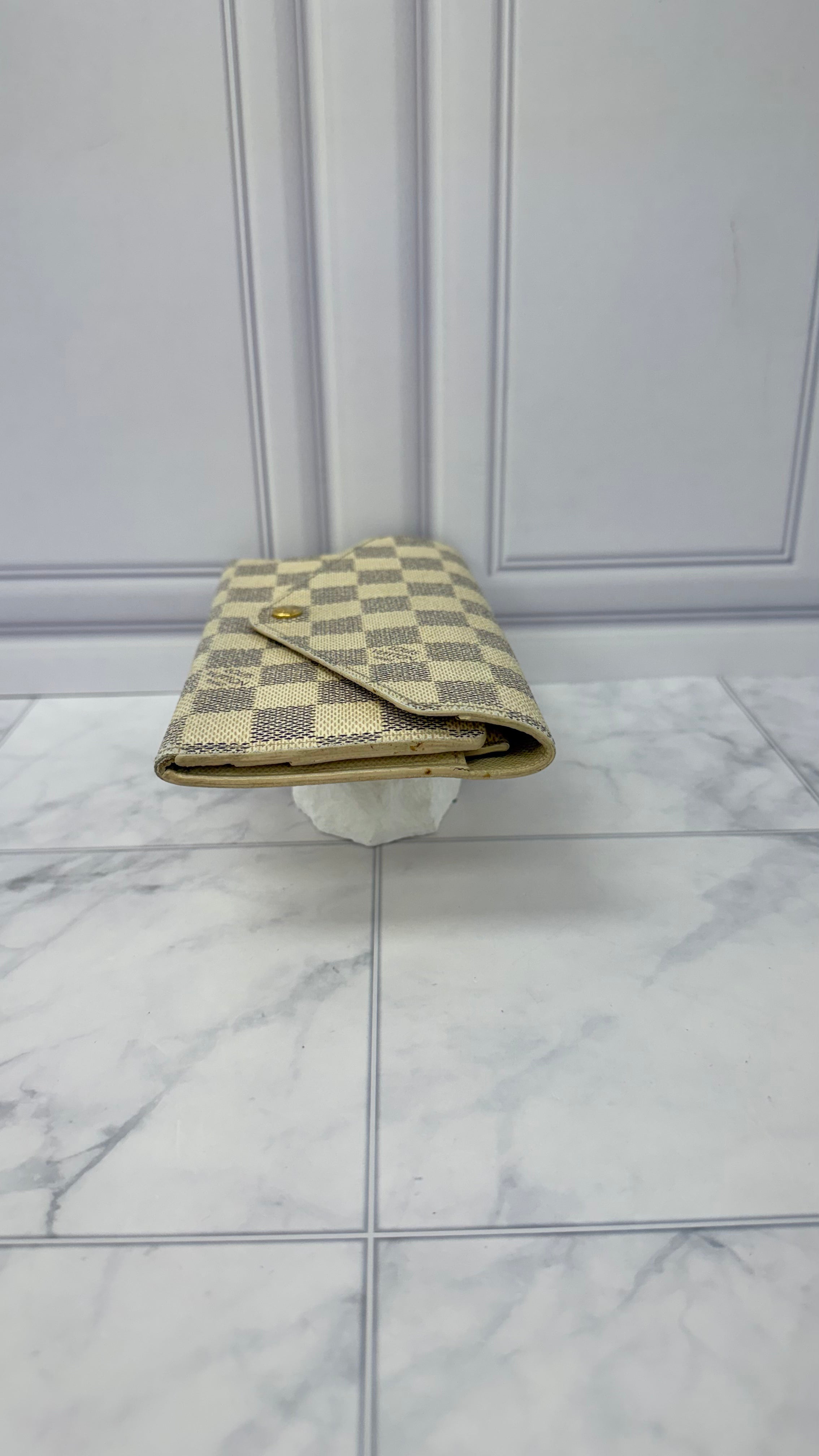 Louis Vuitton Damier Azur Josephine Trifold Wallet