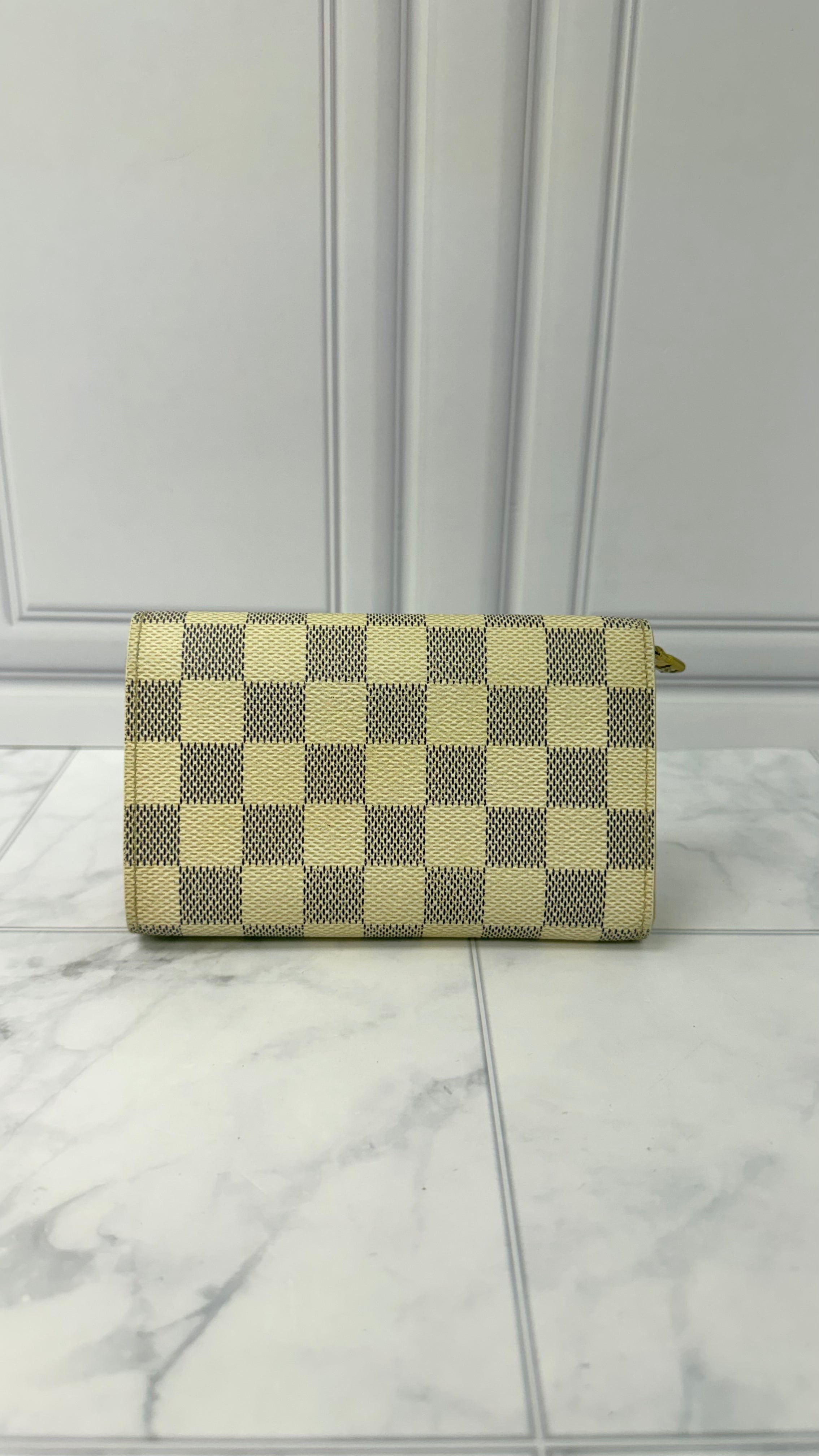 Louis Vuitton Damier Azur Porte Monnaie Billet Tresor Wallet