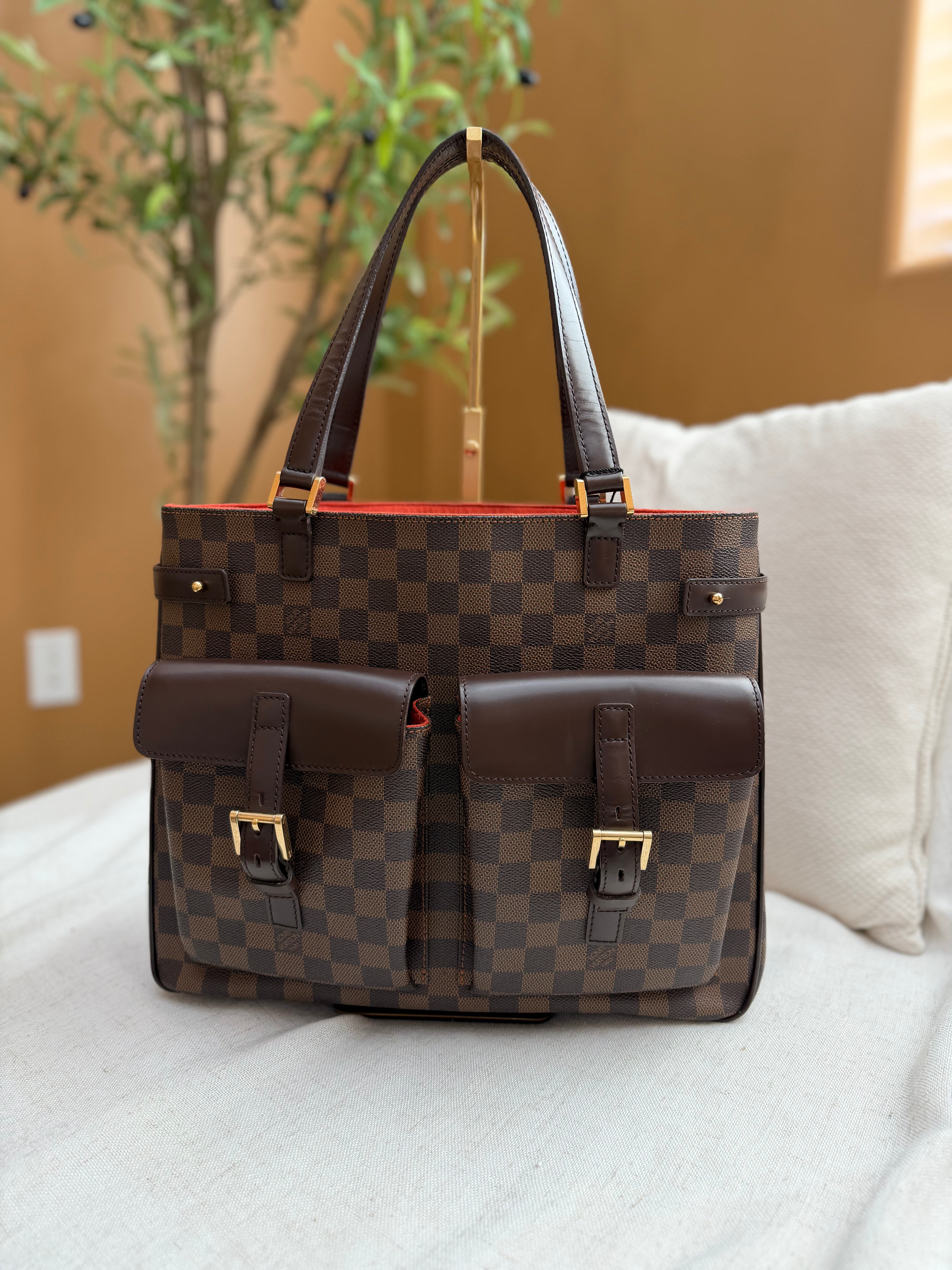 *DONS PRE-DROP* Louis Vuitton Damier Ebene Uzes Tote Bag
