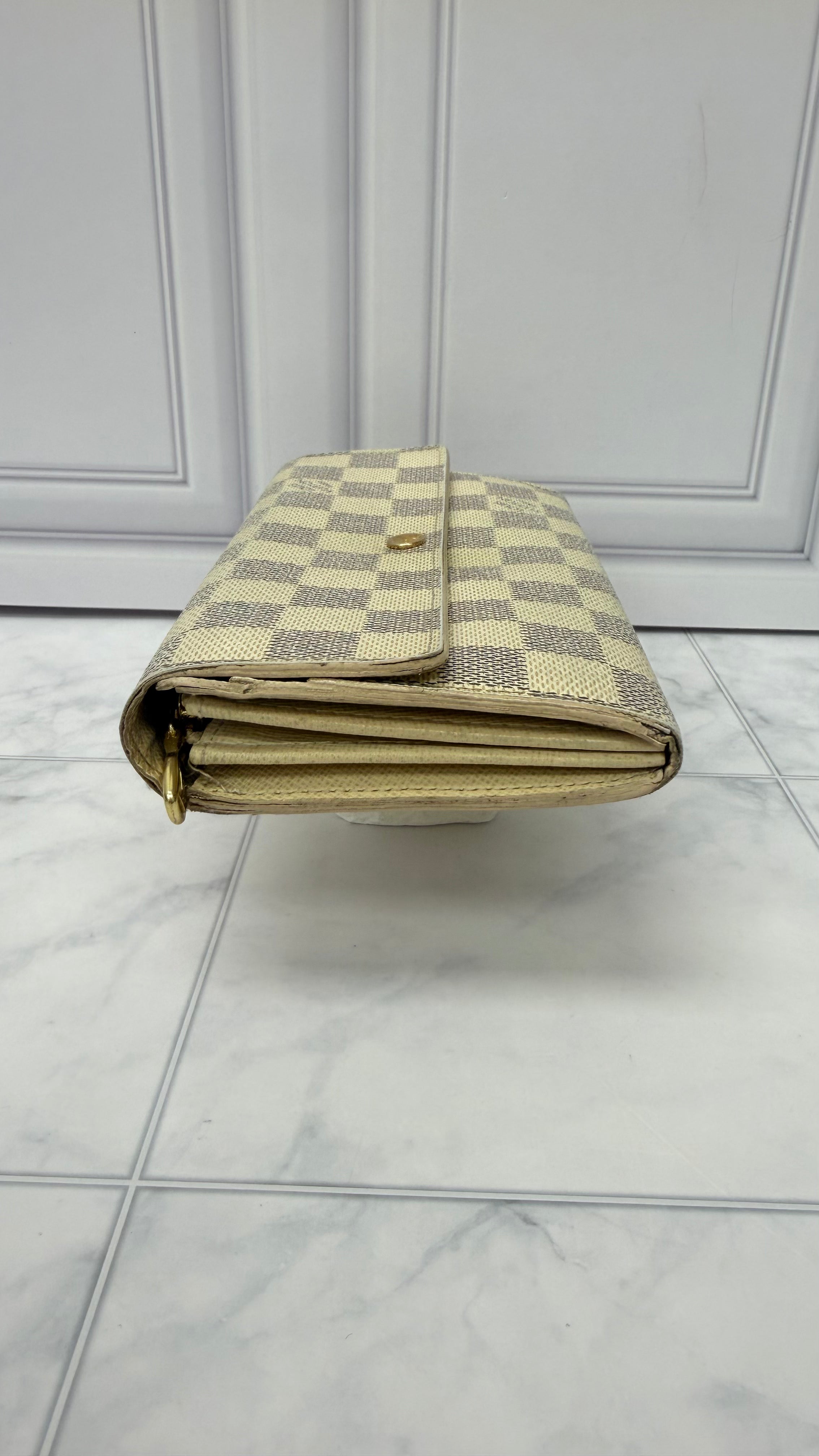 Louis Vuitton Damier Azur Flap Wallet