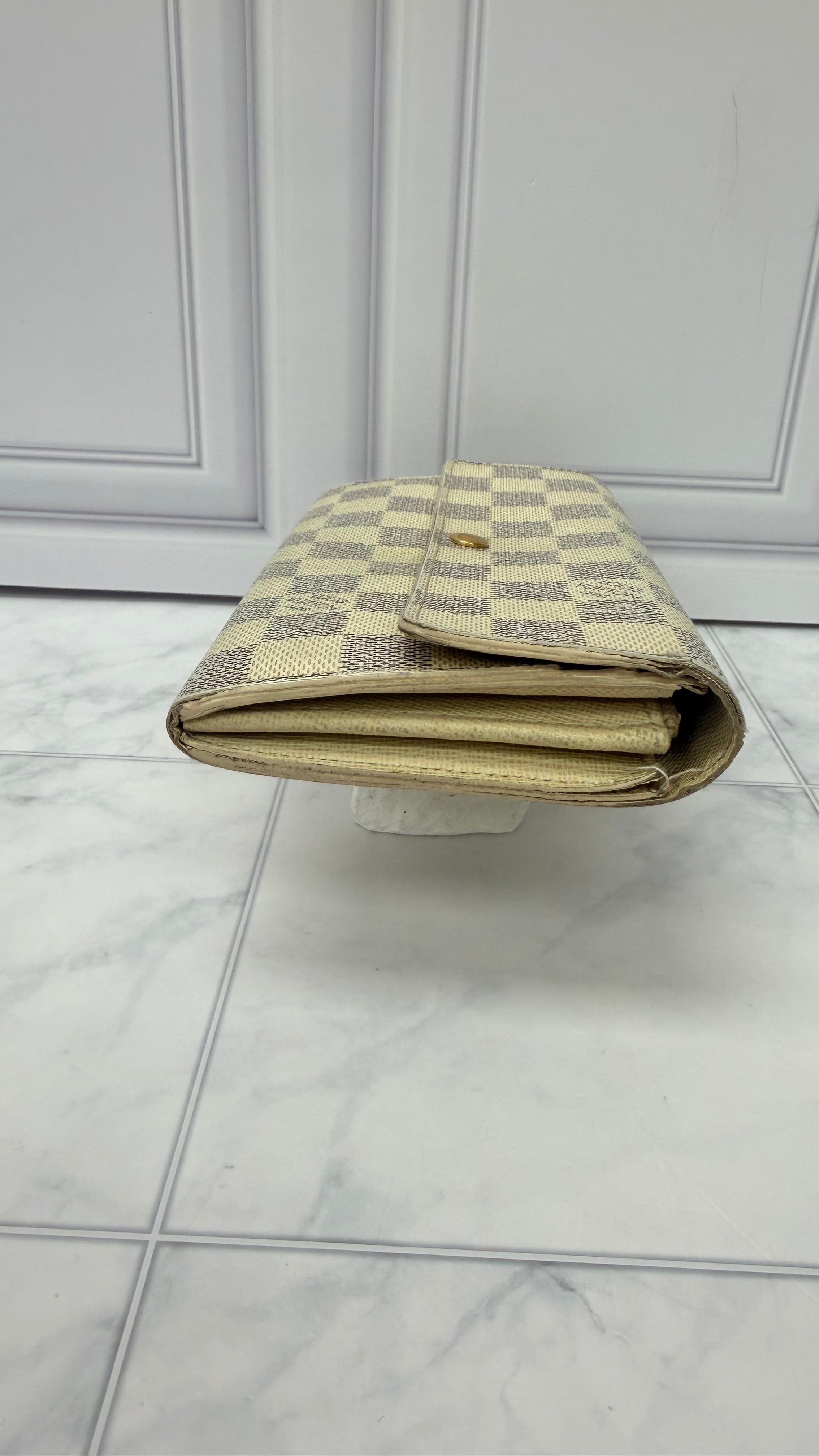 Louis Vuitton Damier Azur Flap Wallet