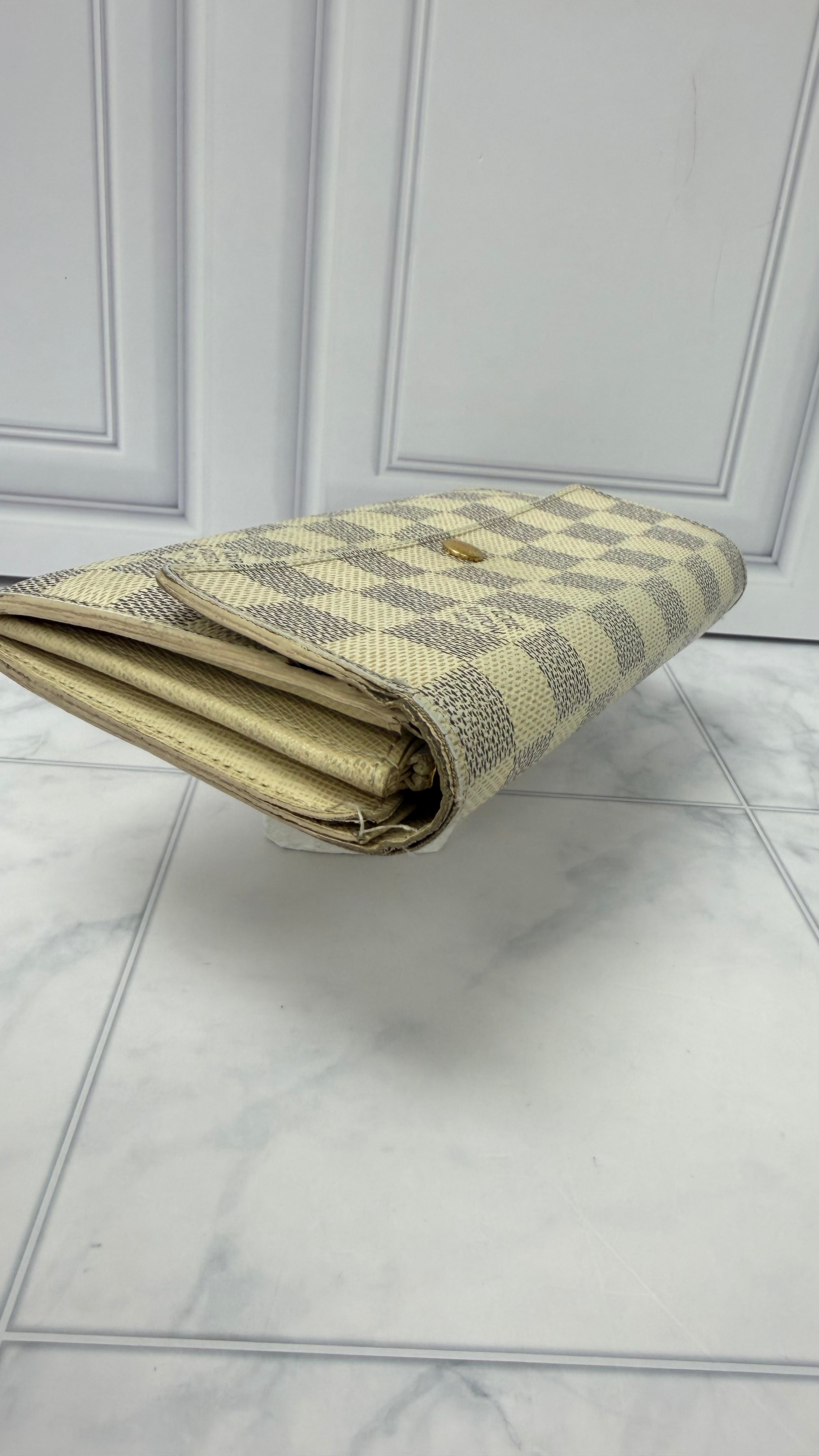 Louis Vuitton Damier Azur Flap Wallet