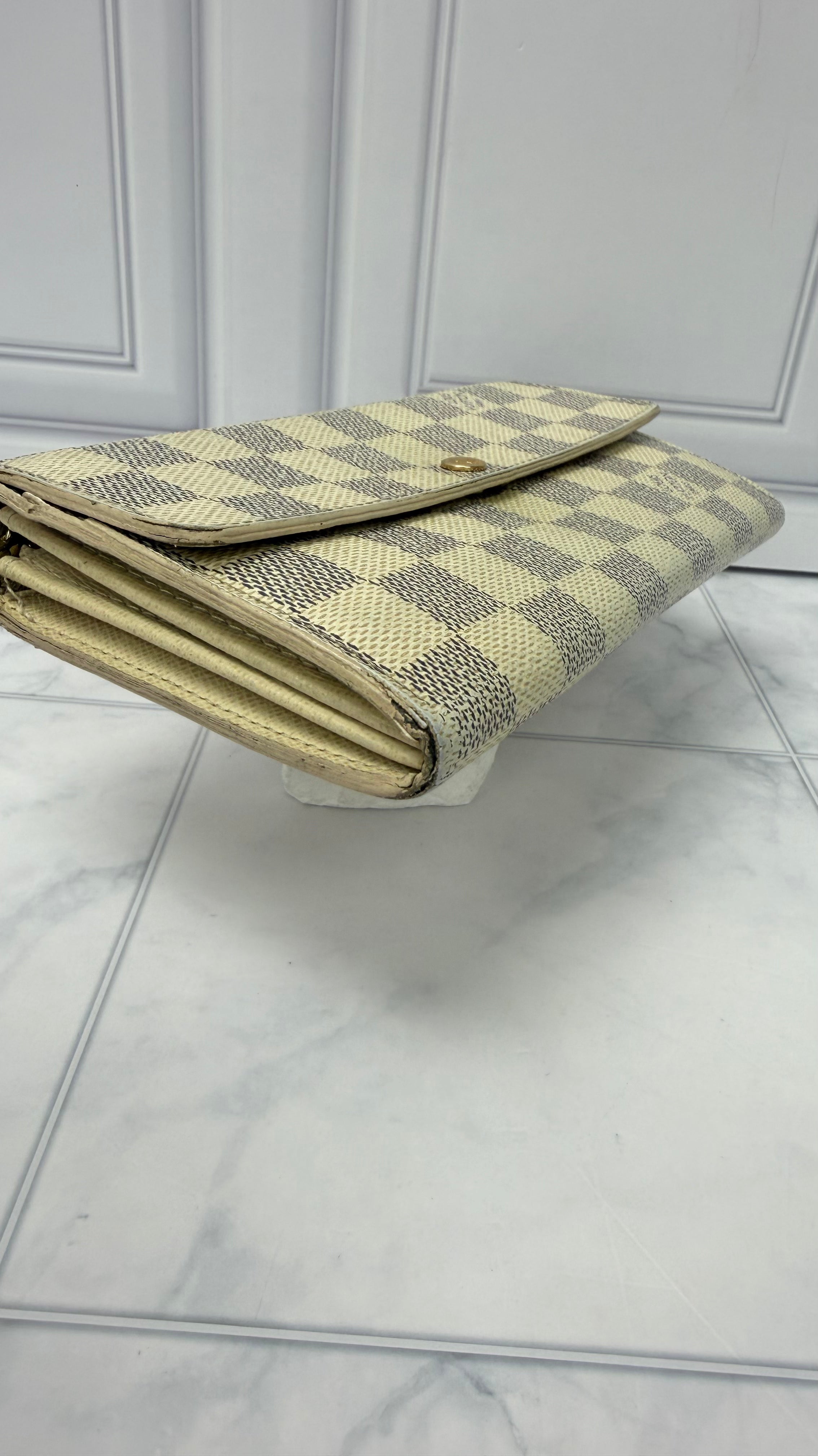 Louis Vuitton Damier Azur Flap Wallet
