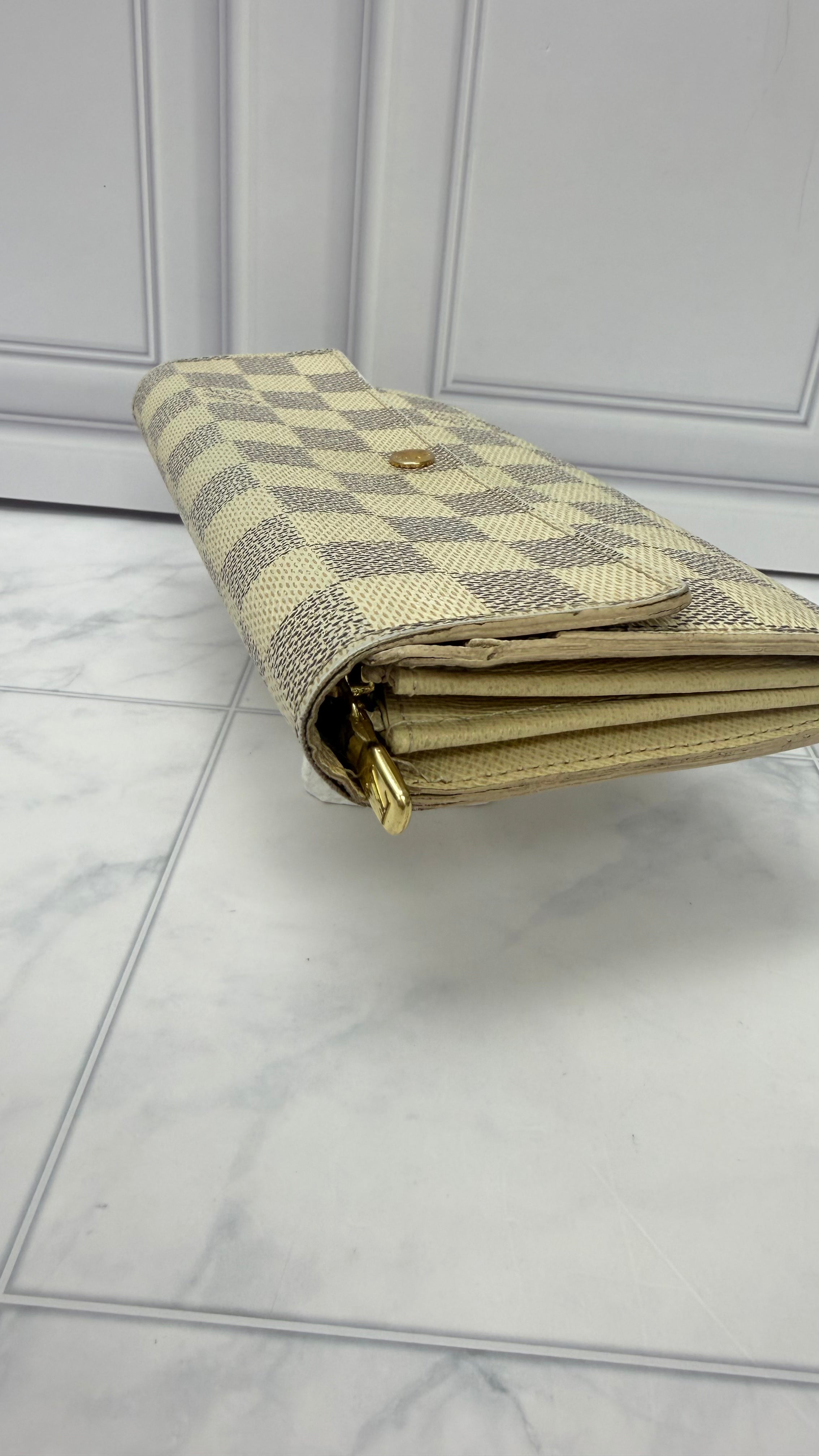 Louis Vuitton Damier Azur Flap Wallet