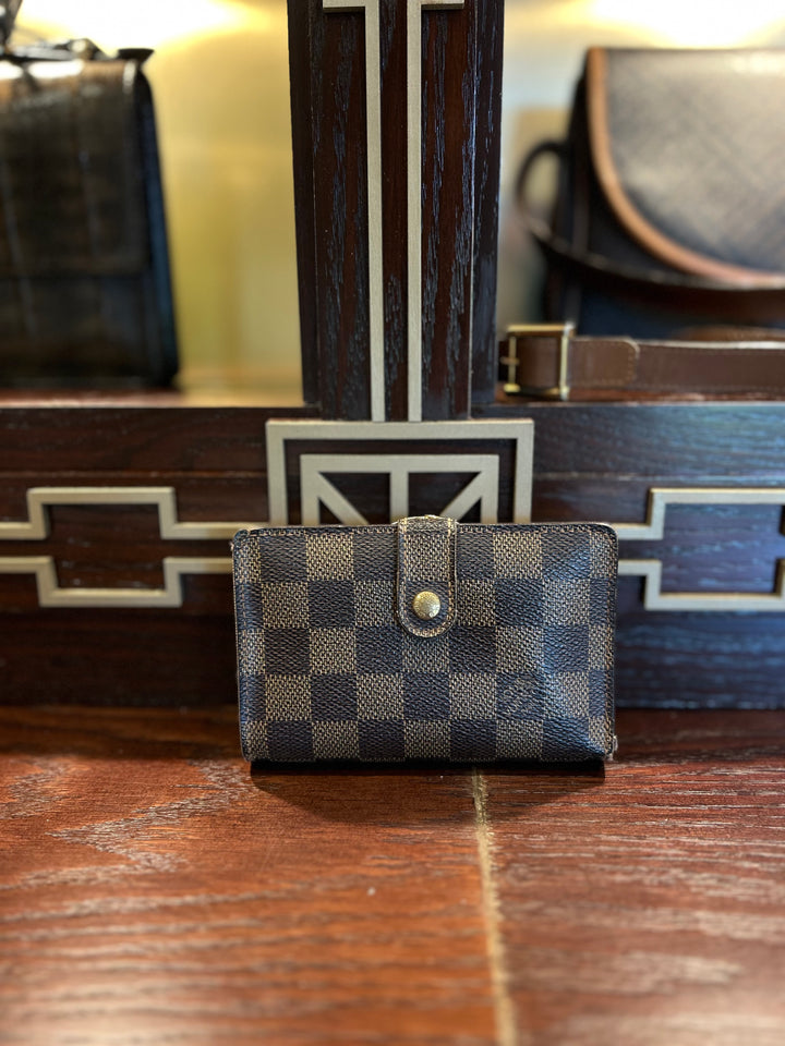 Louis Vuitton Damier Ebene French Wallet