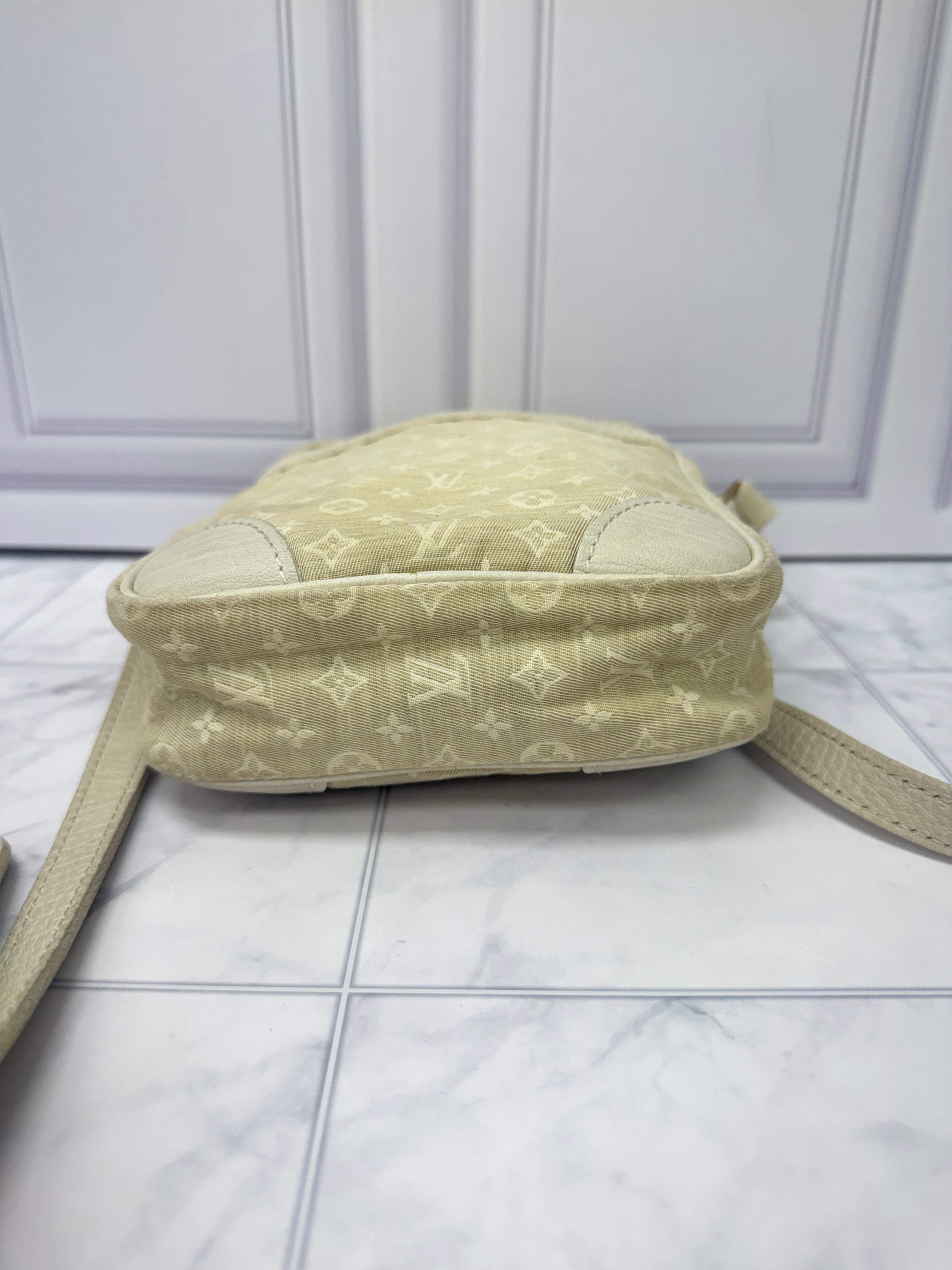 Louis Vuitton White Monogram Danube Crossbody Bag