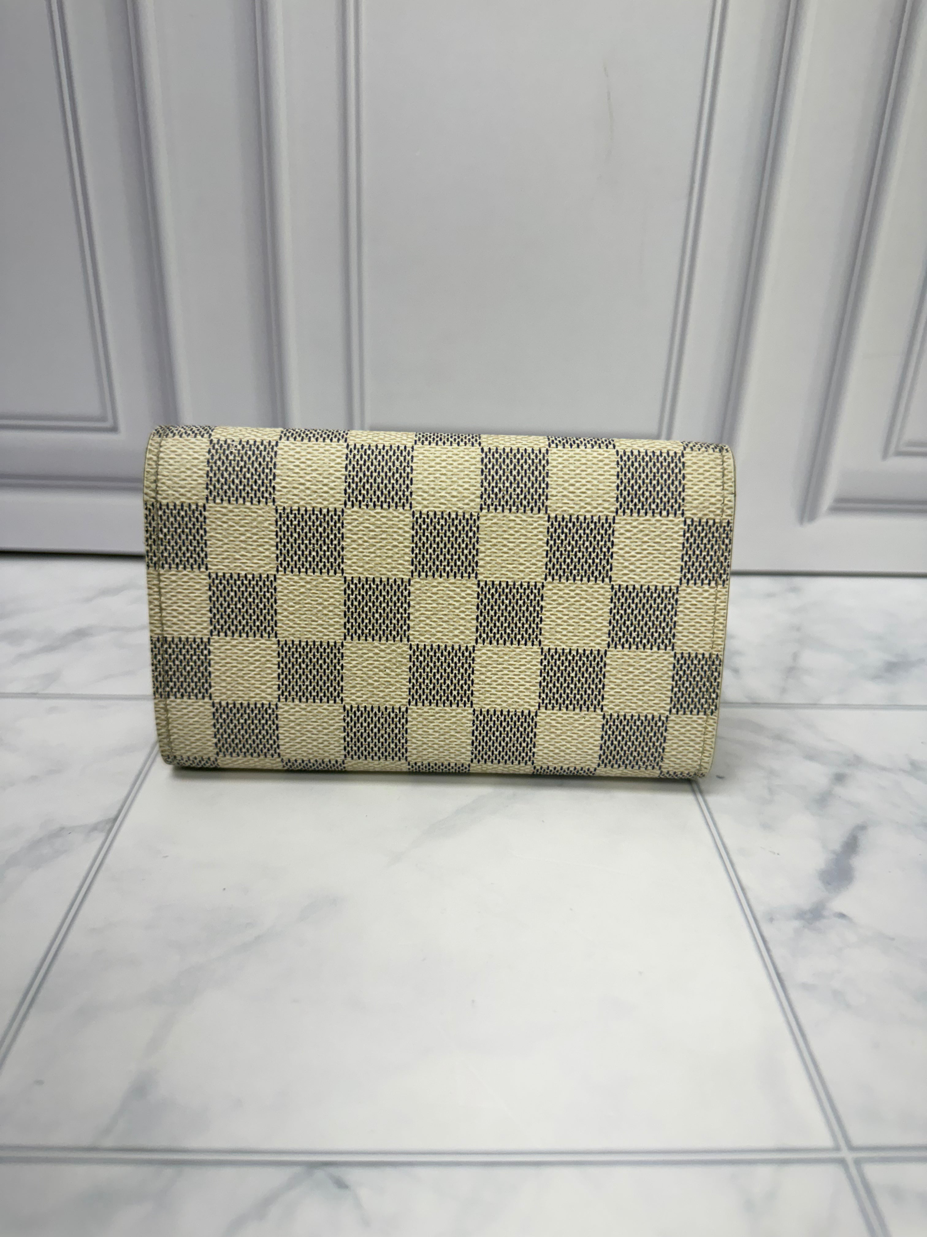 Louis Vuitton Damier Azur Compact Wallet