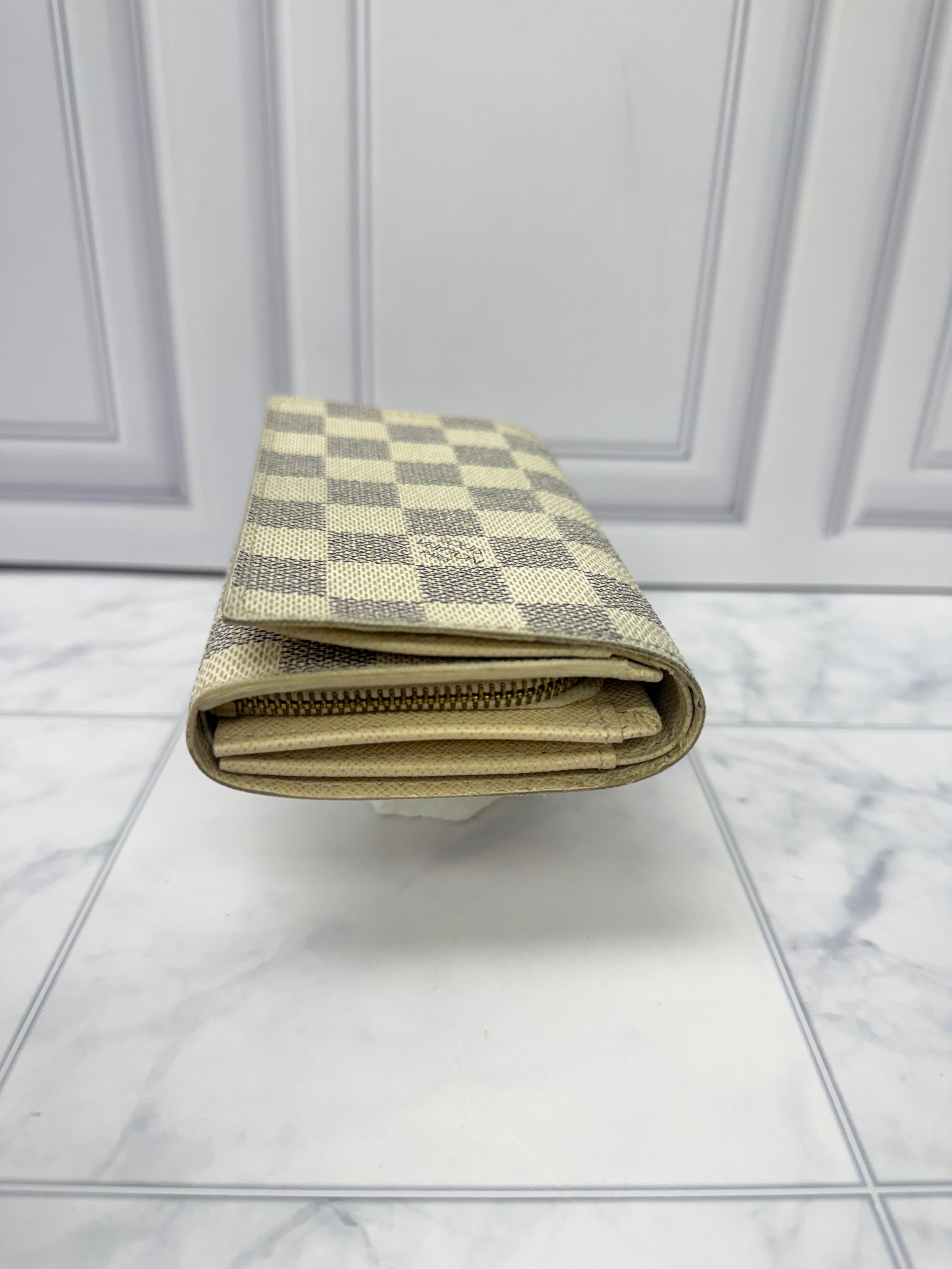 Louis Vuitton Damier Azur Compact Wallet