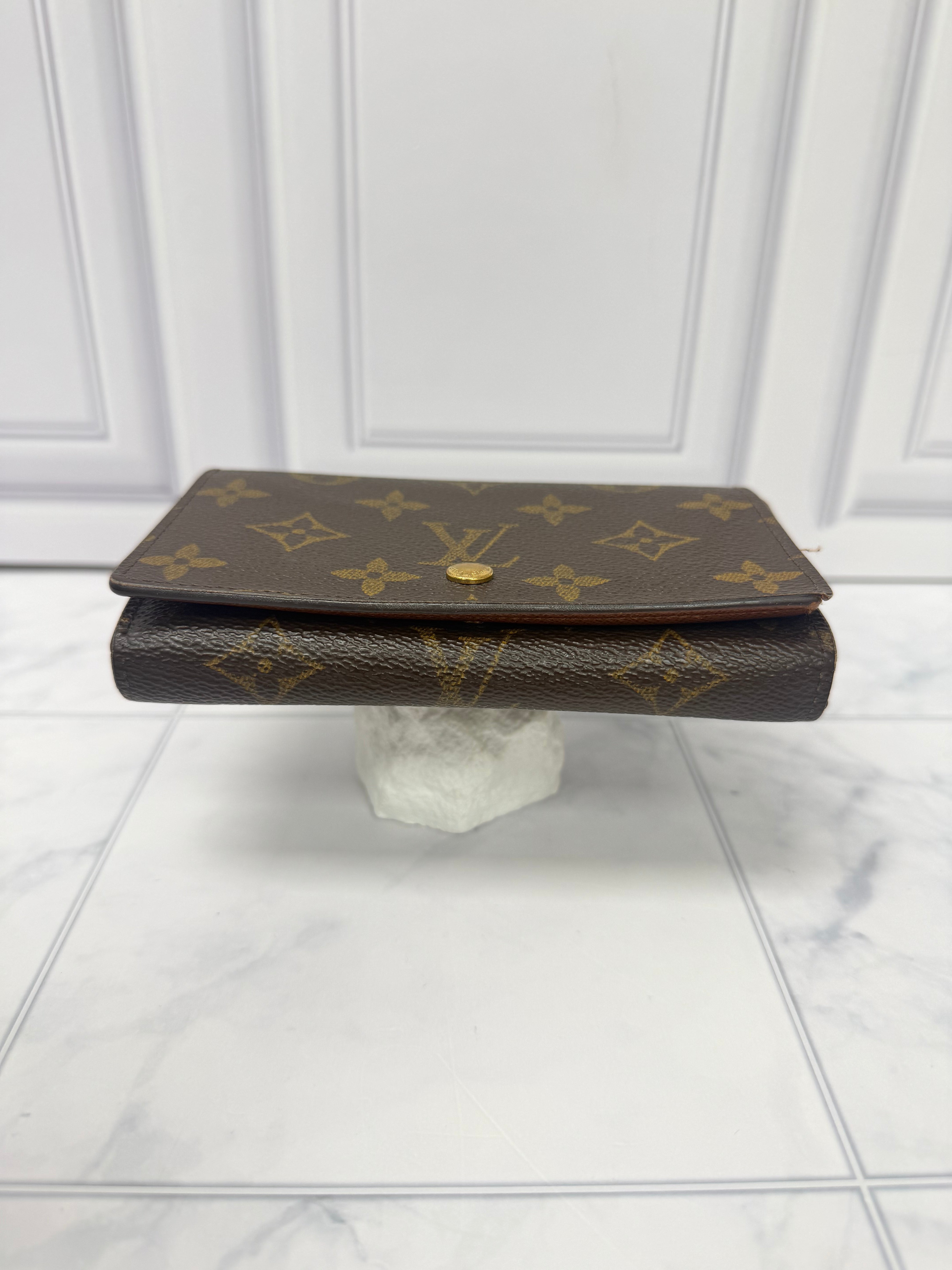 Louis Vuitton Monogram Porte Monnaie Tresor Wallet