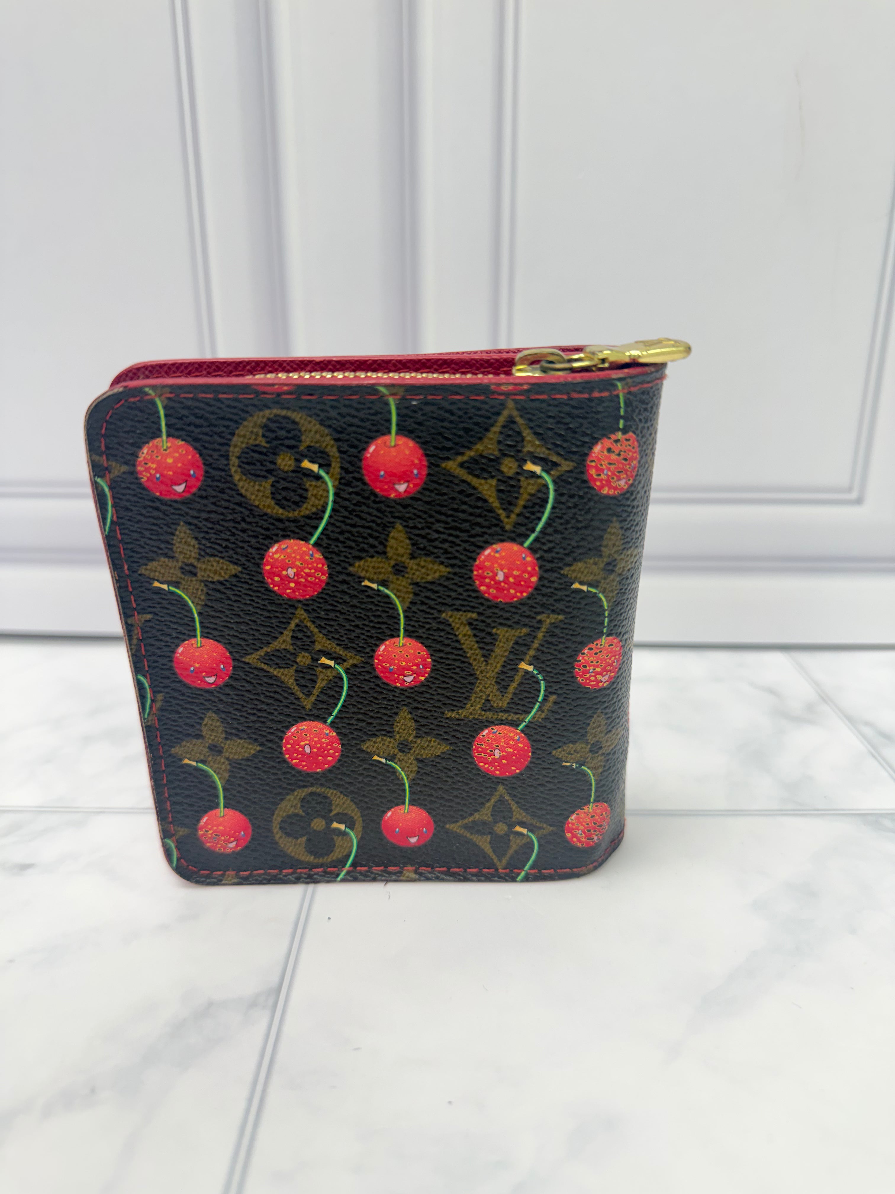Louis Vuitton Monogram Cherry Compact Wallet
