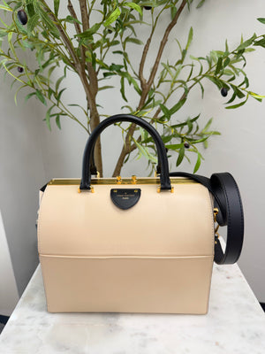 Louis Vuitton Beige Leather Speedy Doctor 25 Bandouliere