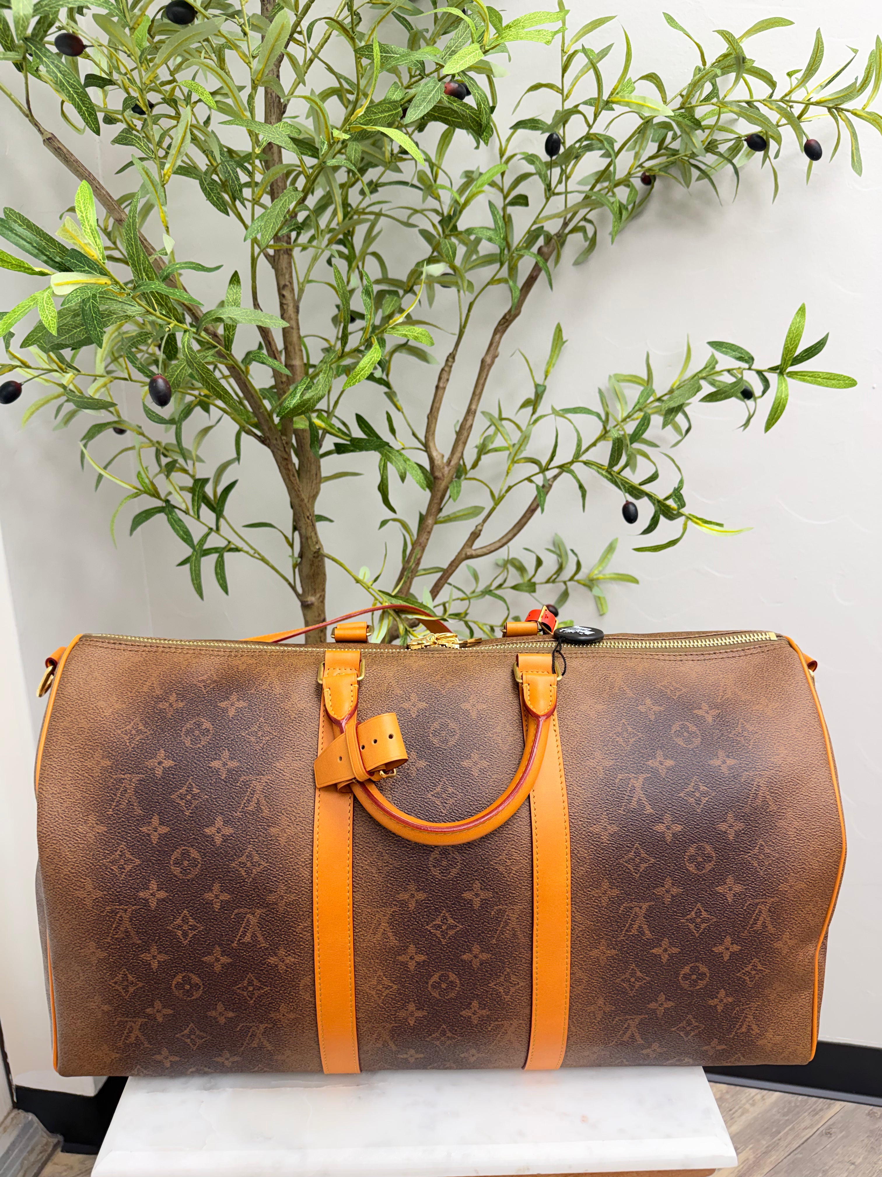 BRAND NEW - Louis Vuitton Monogram Dust Keepall Bandouliere 50