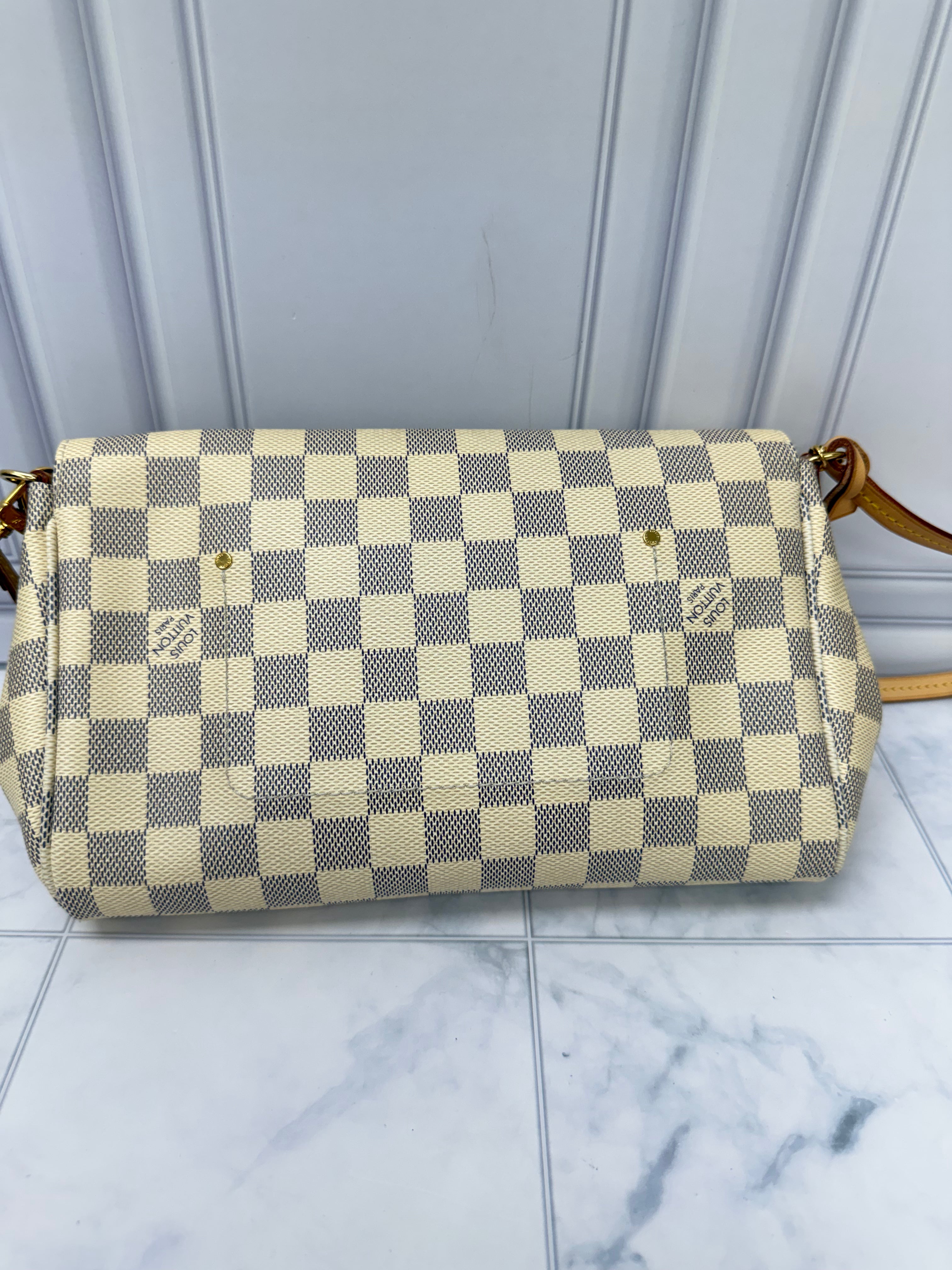 BRAND NEW - Louis Vuitton Damier Azur Favorite Crossbody Bag