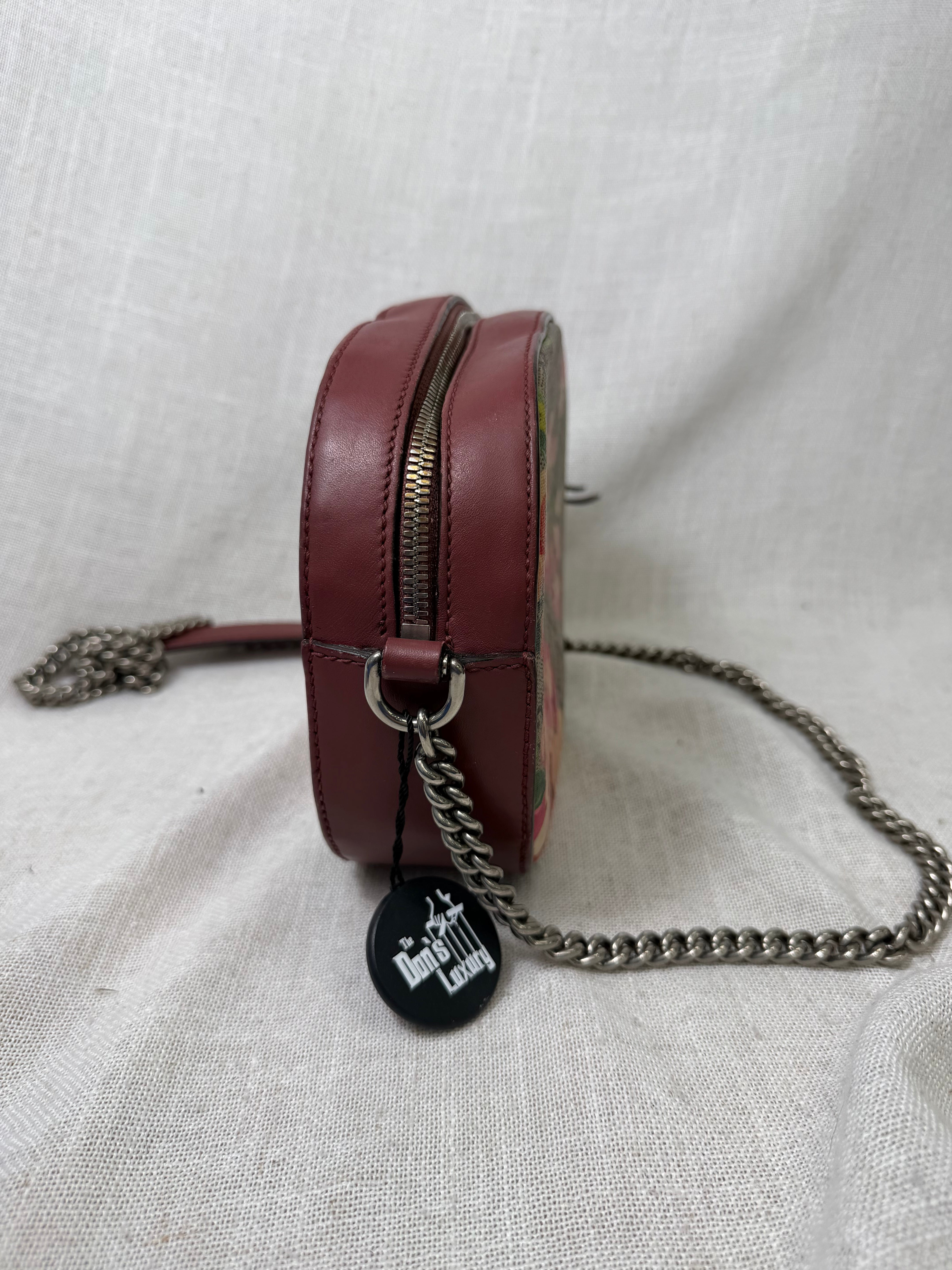 Gucci Blooms GG Supreme Chain Crossbody Bag