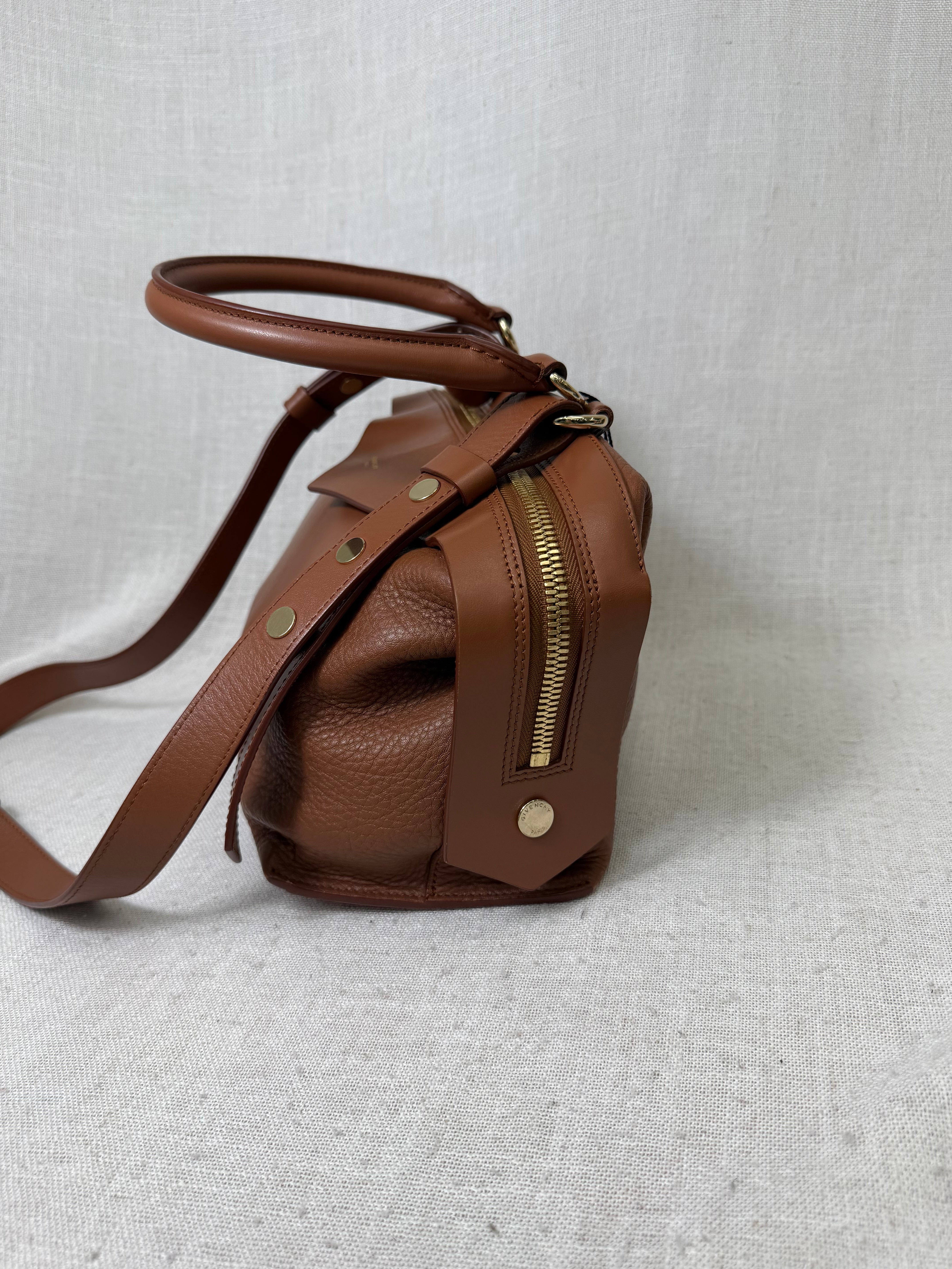Givenchy Brown Leather Sway Medium Handbag