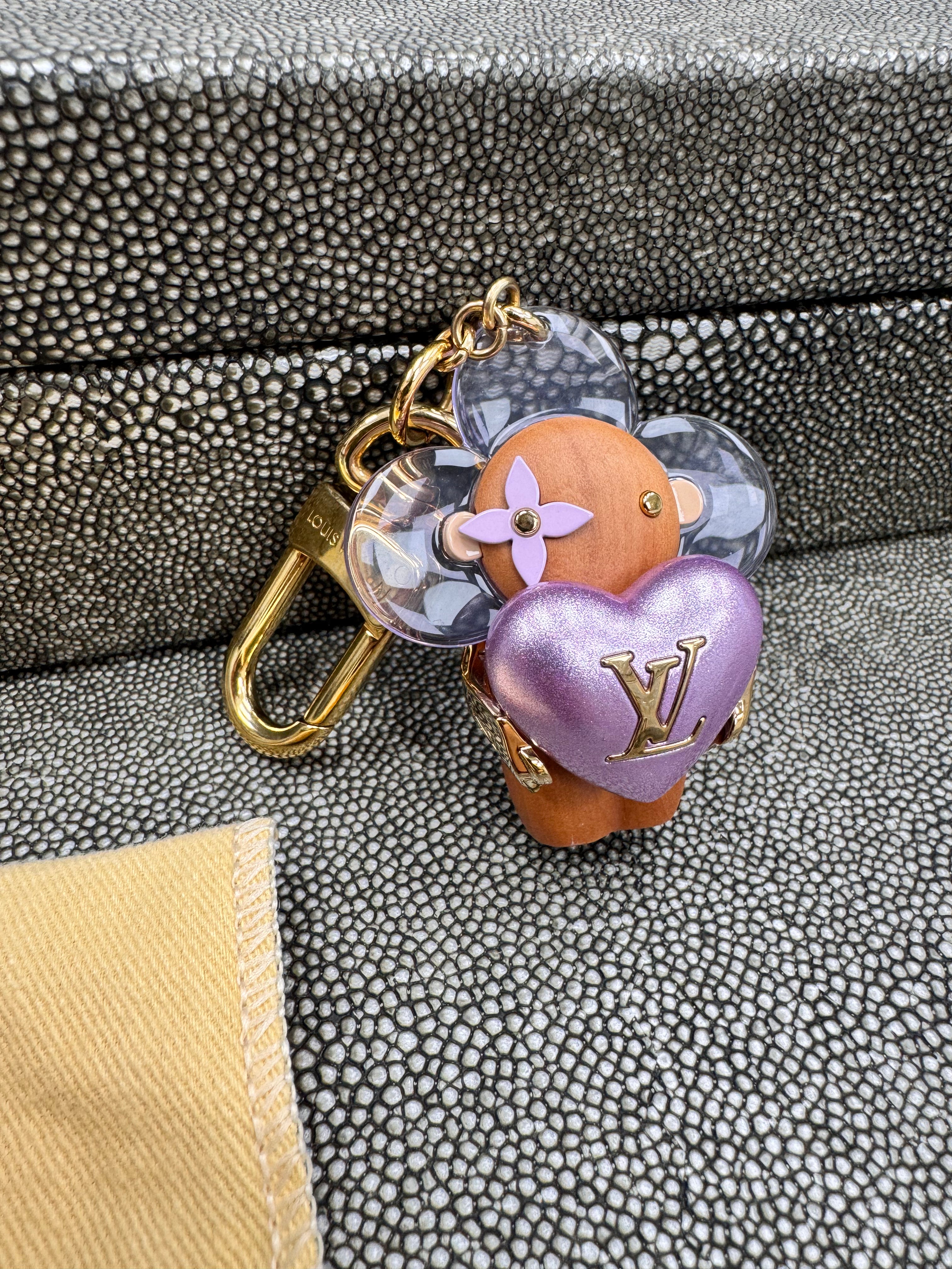 Louis Vuitton Lilac Vivienne Amour Bag Charm
