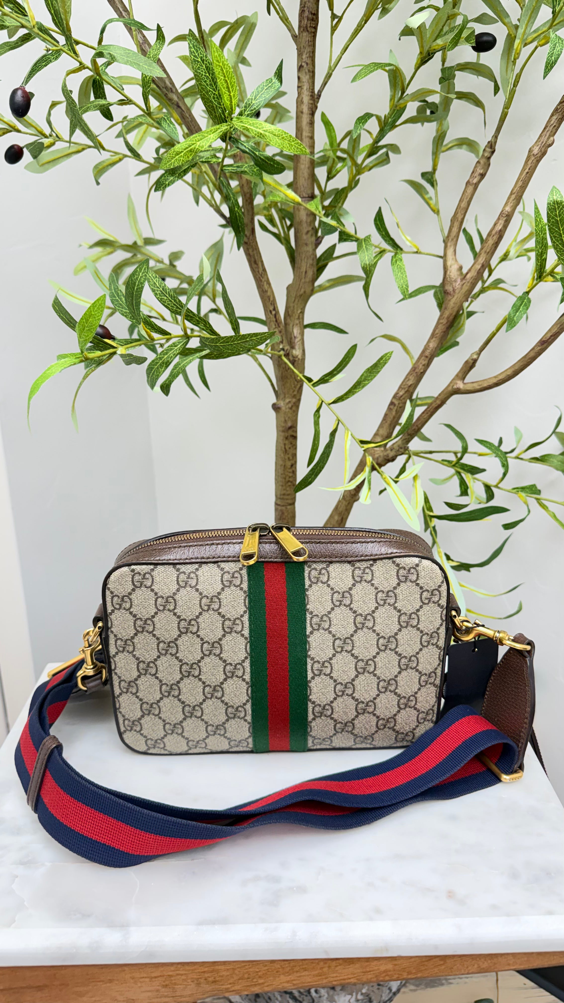 Gucci GG Supreme Ophidia Crossbody Bag