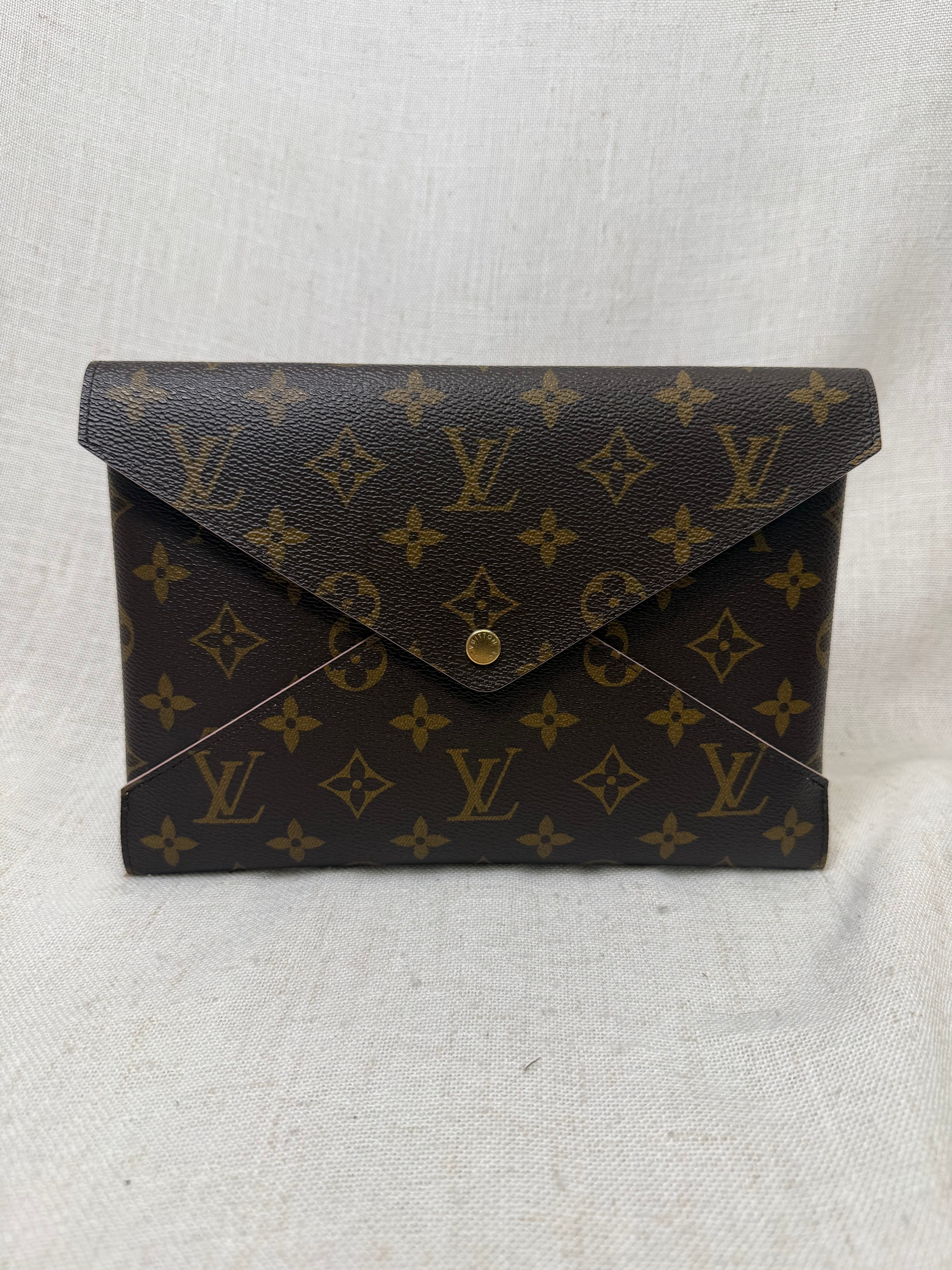 Louis Vuitton Monogram & Pink Large Kirigami Pouch