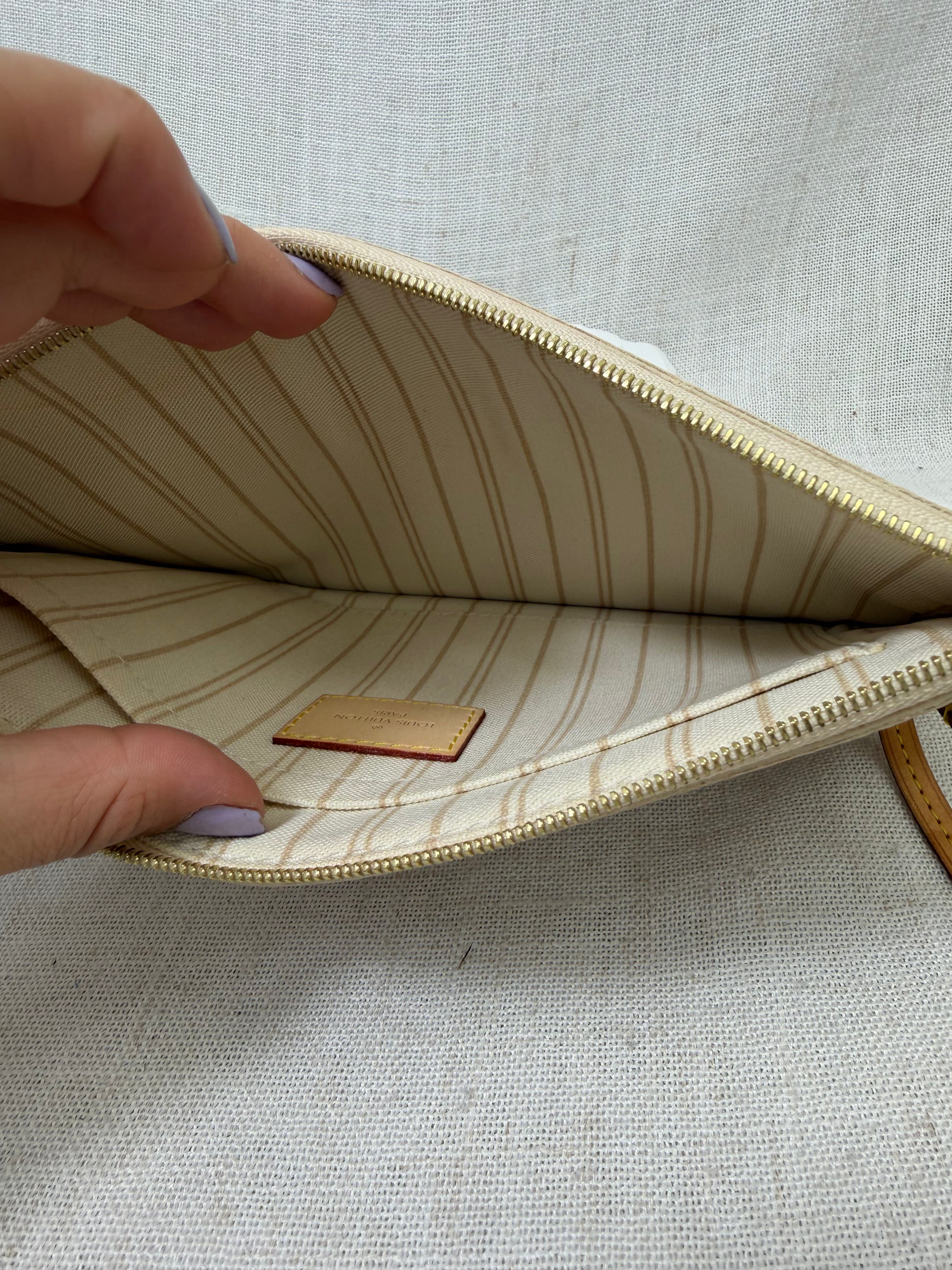 Louis Vuitton Damier Azur Neverfull GM Pochette