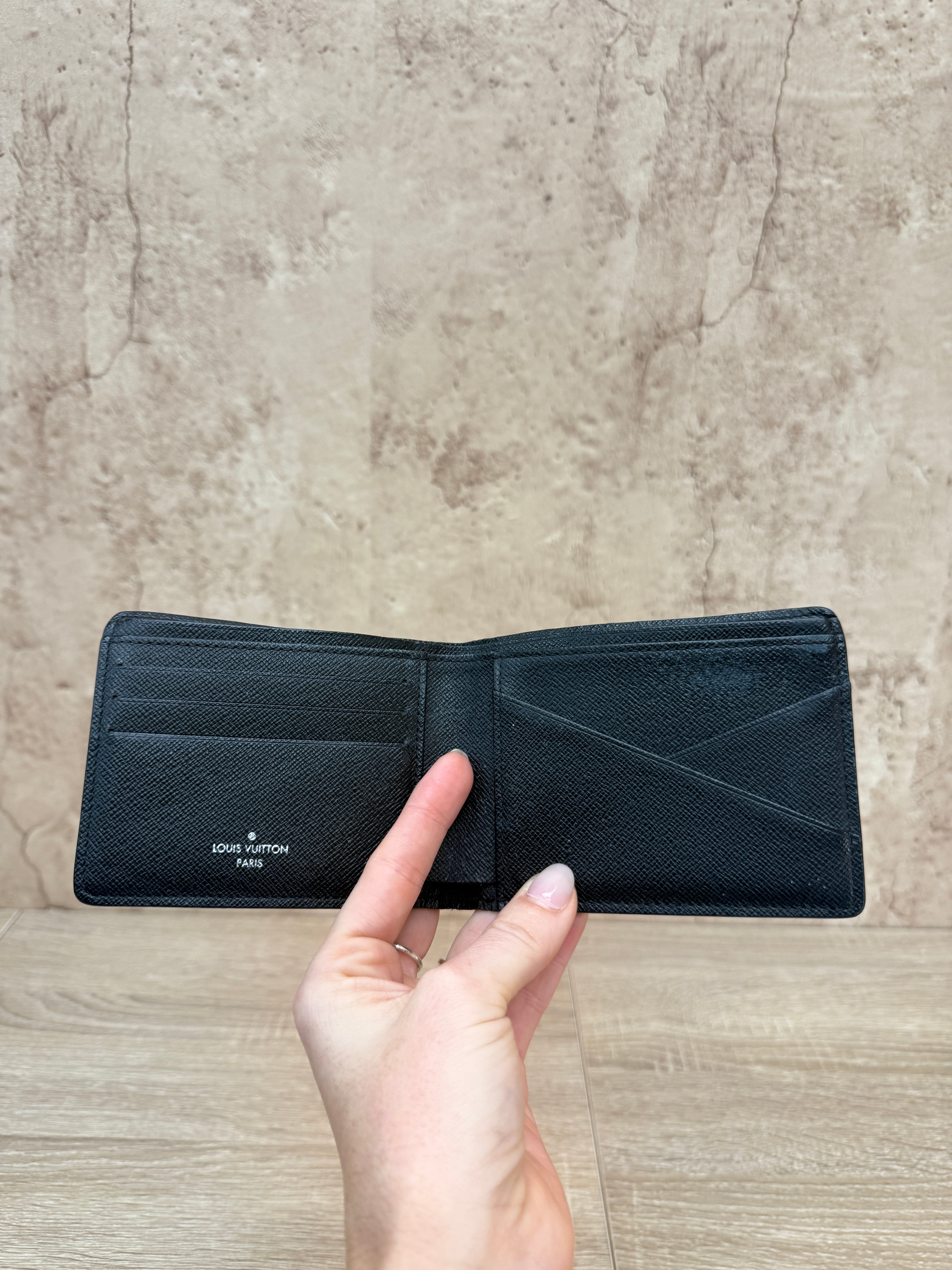 Louis Vuitton Damier Graphite  Bifold Wallet
