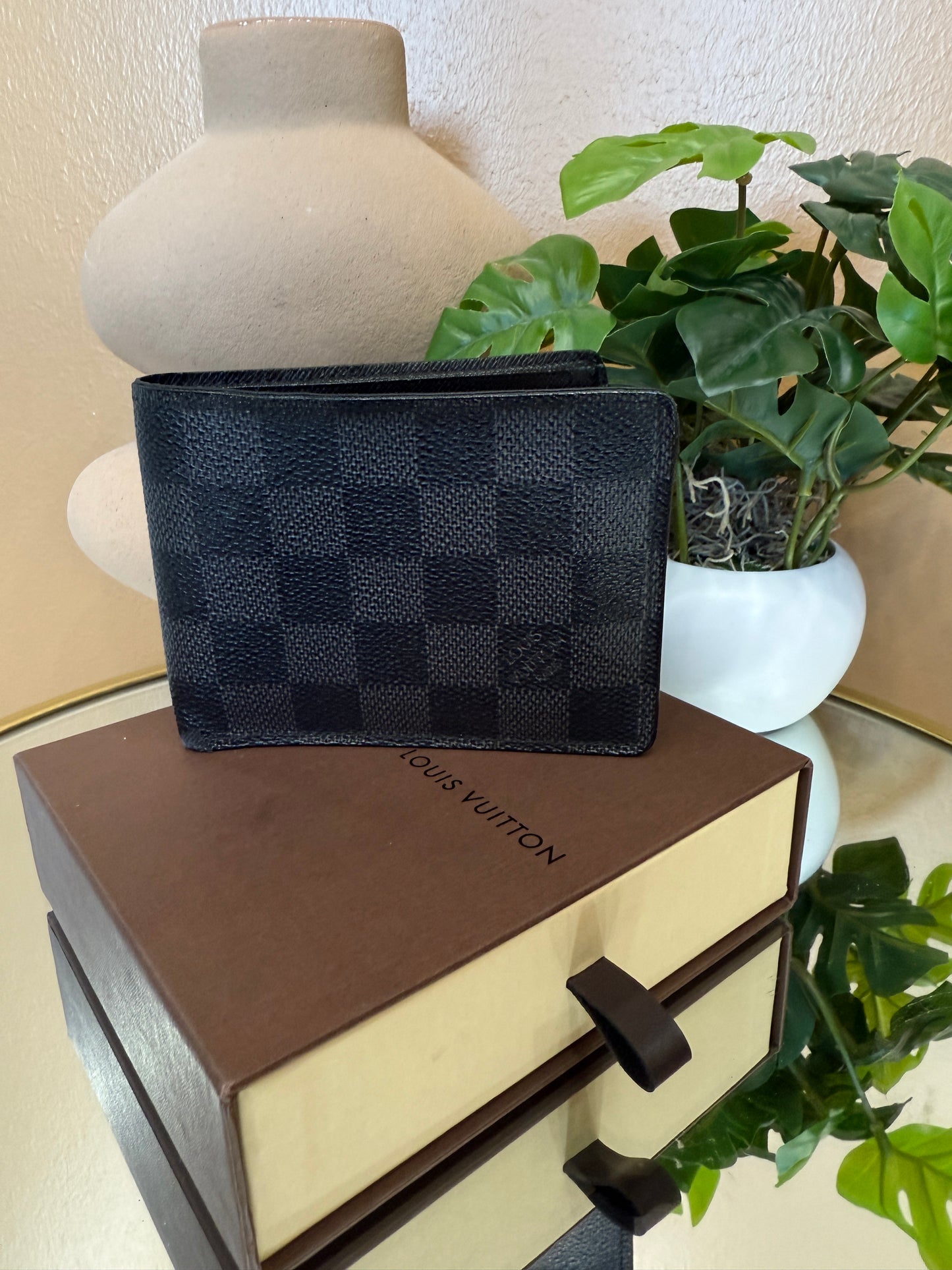 Louis Vuitton Damier Graphite  Bifold Wallet