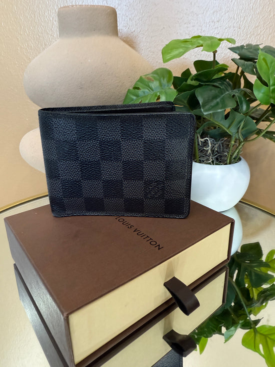 Louis Vuitton Damier Graphite  Bifold Wallet