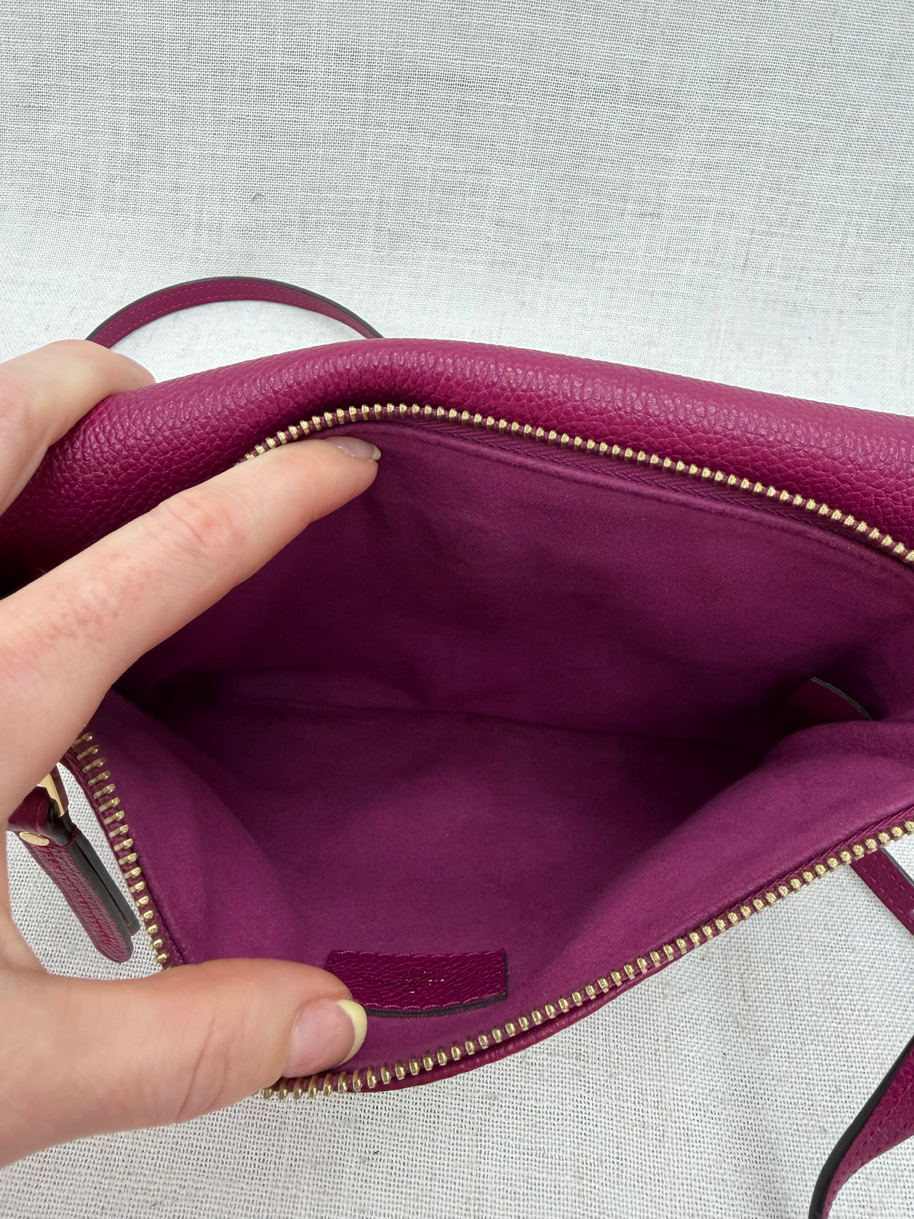 Louis Vuitton Grape Empreinte Leather Twice Crossbody