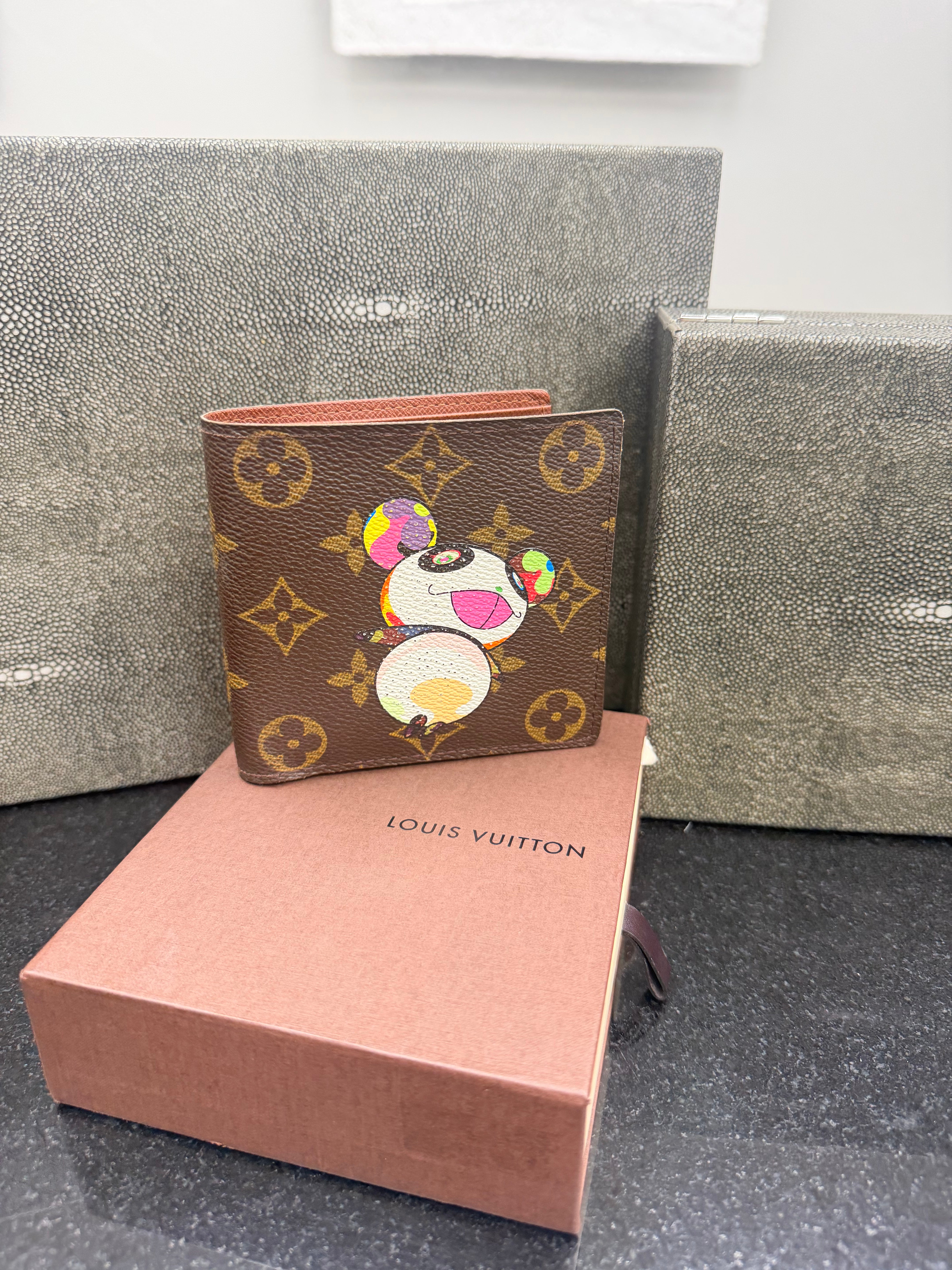Louis Vuitton Monogram x Murakami Marco Panda Bifold Wallet