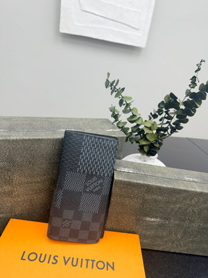 Louis Vuitton Damier Graphite 3D Brazza Wallet