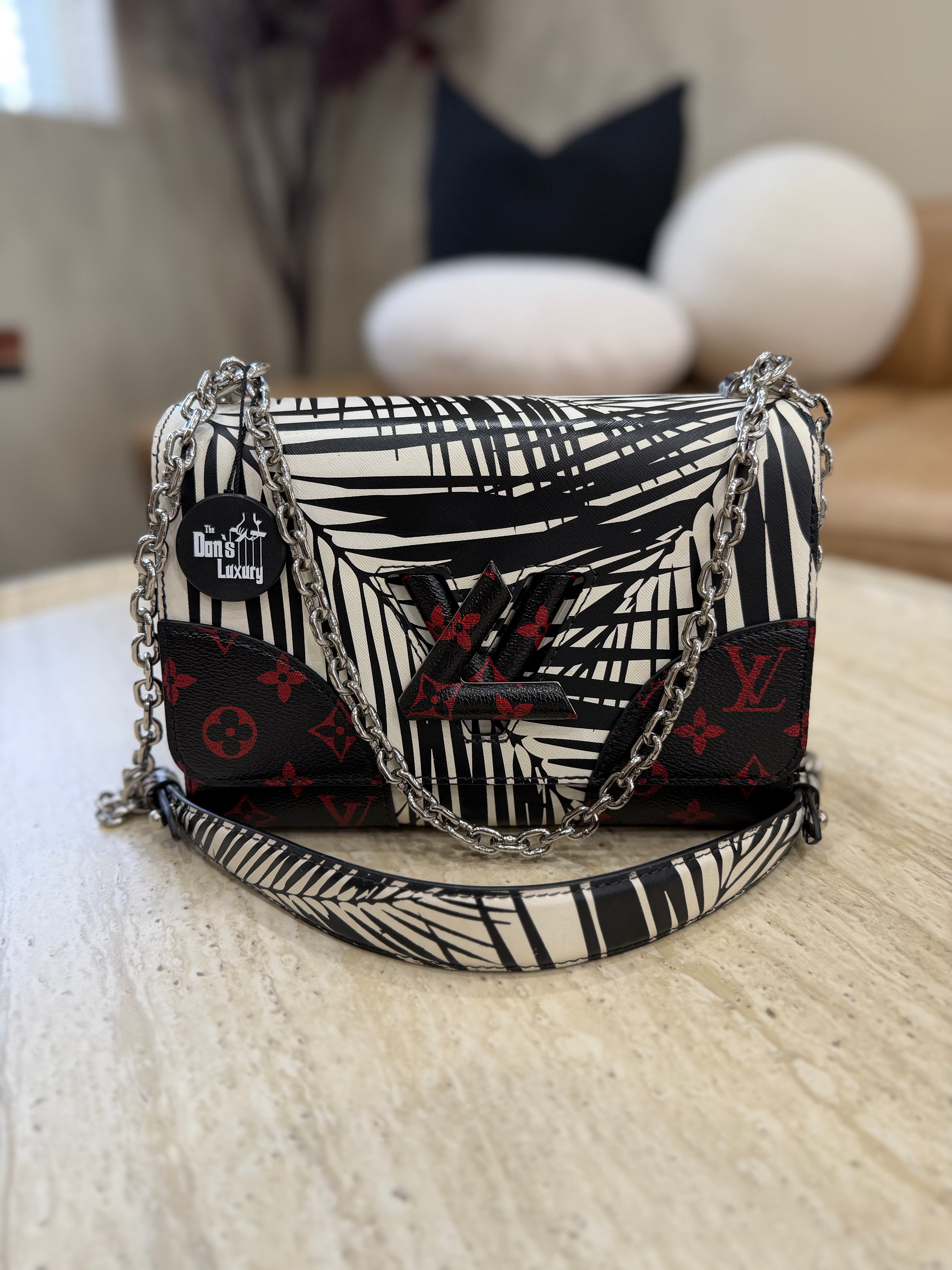 Louis Vuitton Monogram Infrarouge Palm Twist MM Chain Bag