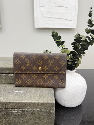 Louis Vuitton Monogram Passport Trifold Wallet