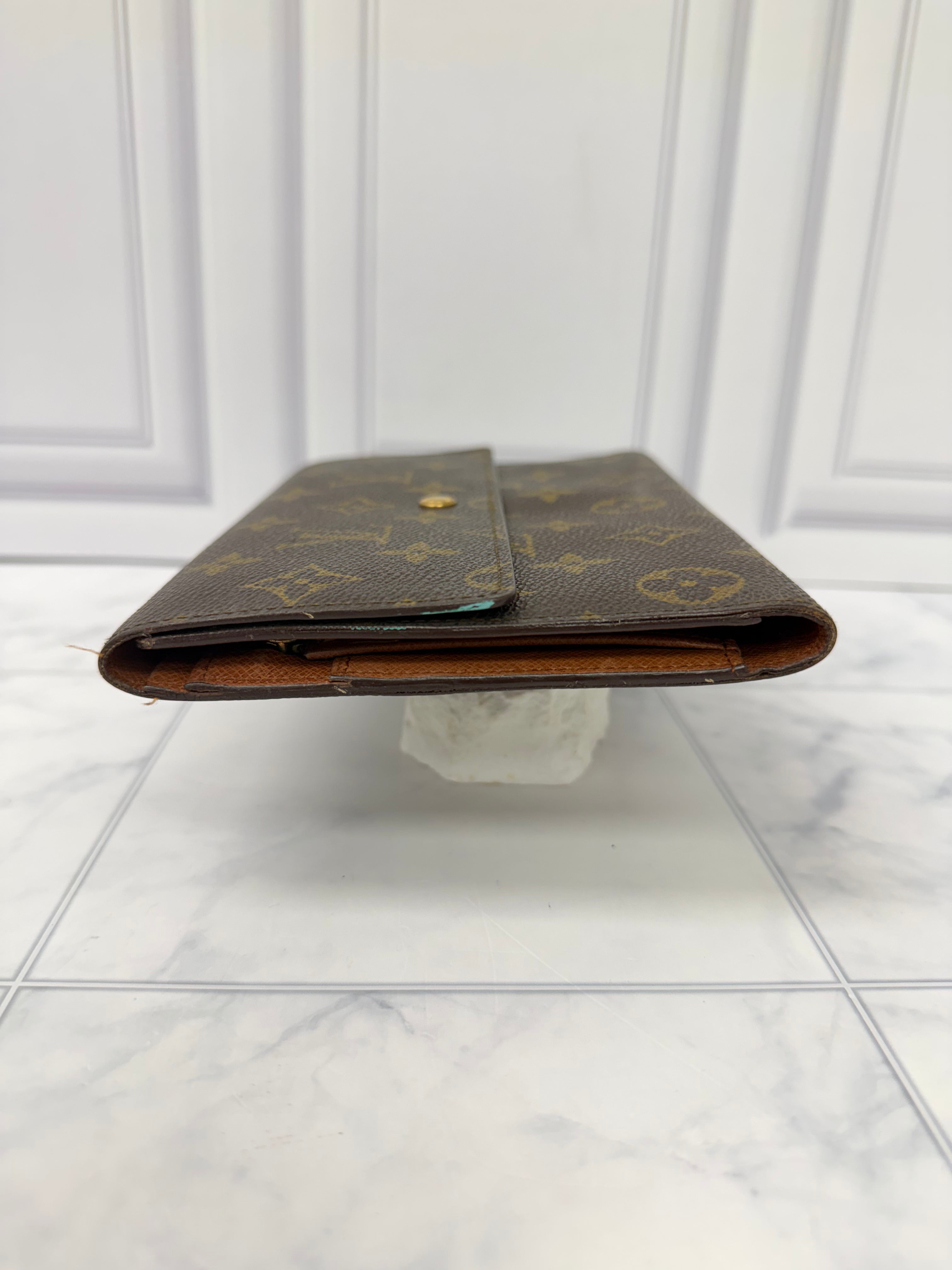 Louis Vuitton Monogram Passport Trifold Wallet