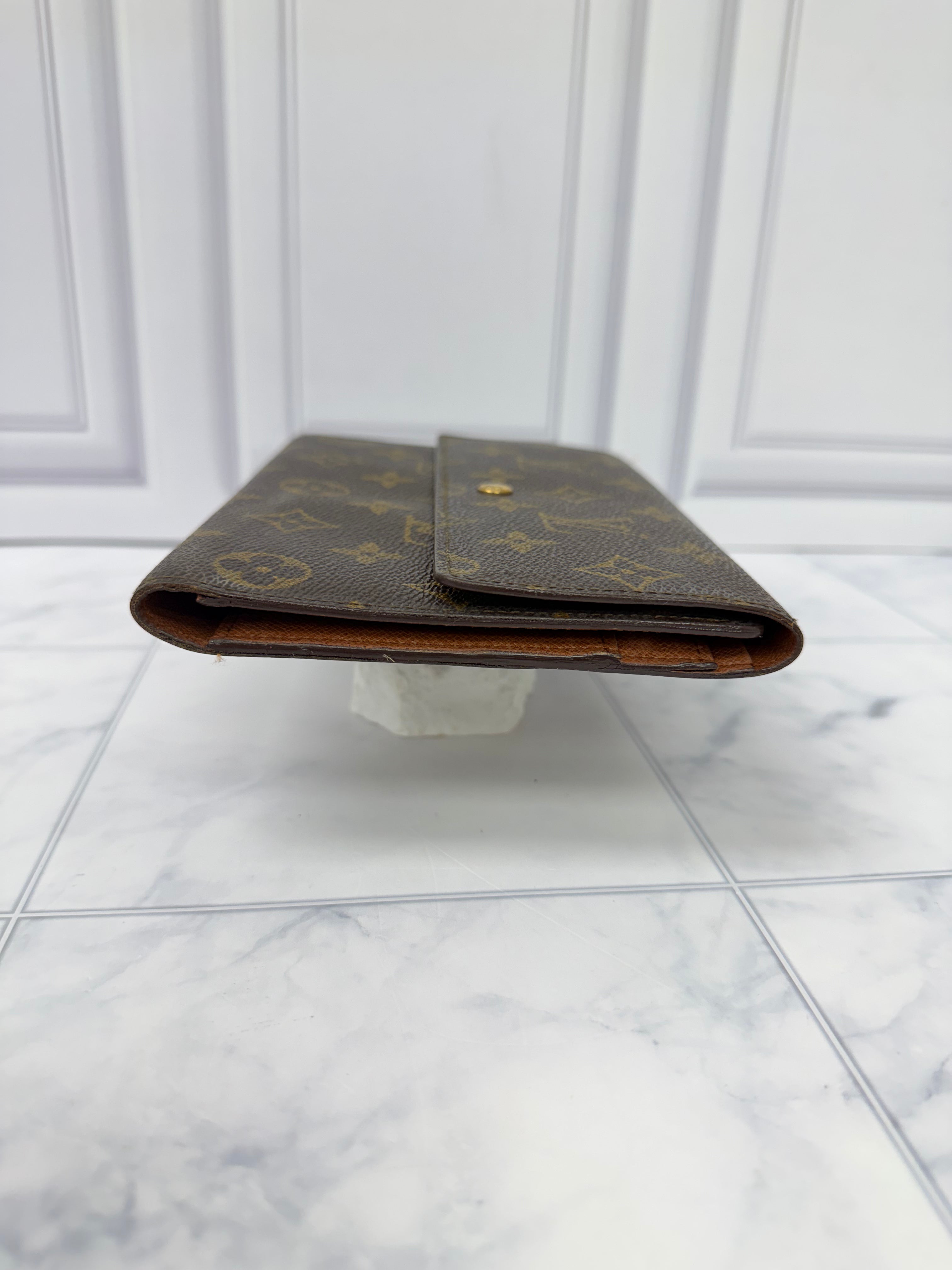 Louis Vuitton Monogram Passport Trifold Wallet