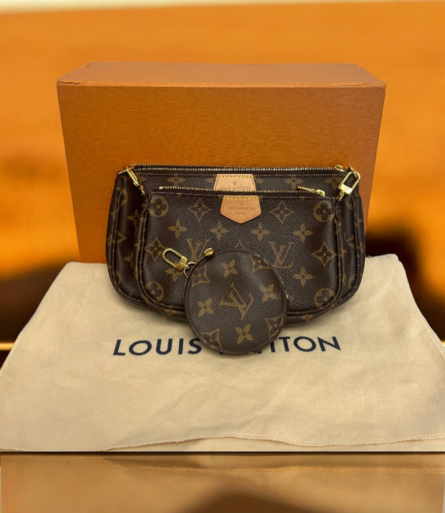 Louis Vuitton 3 Piece Monogram Pochette