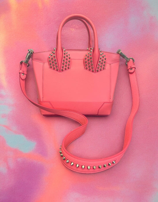 Christian Louboutin Pink Studded Tote